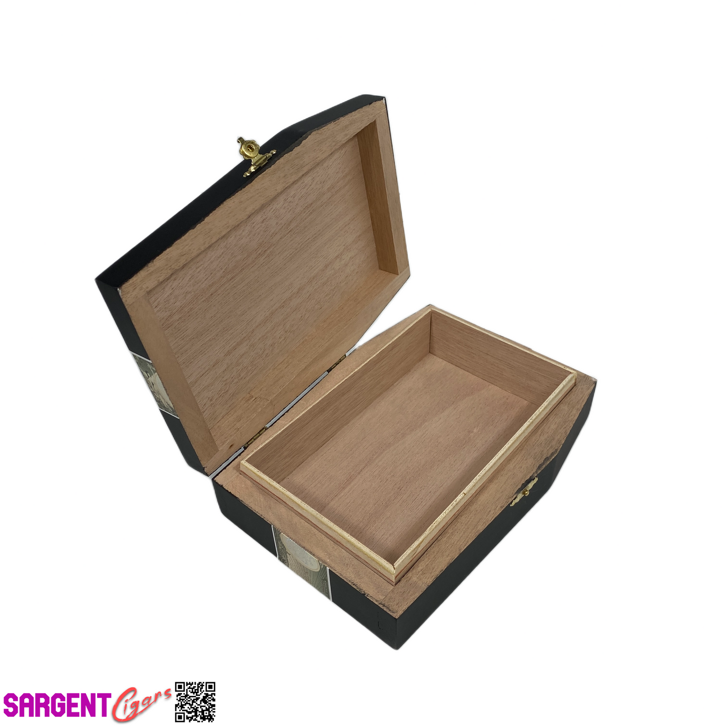 Tatuaje Creature Empty Wooden Cigar Box 6x8.25x2