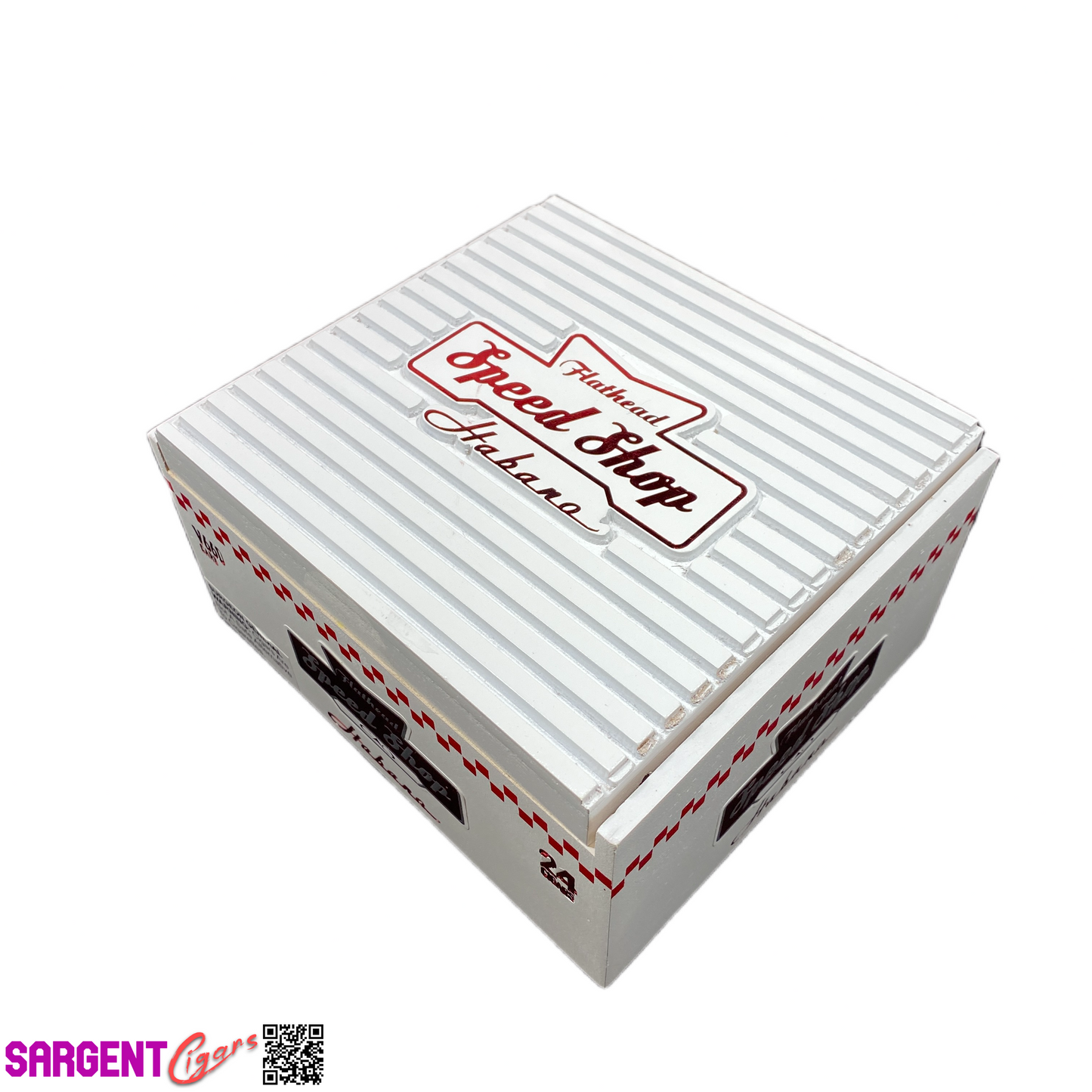 CAO Flathead Hab 660 Empty Wooden Cigar Box 7.5x6.75x4