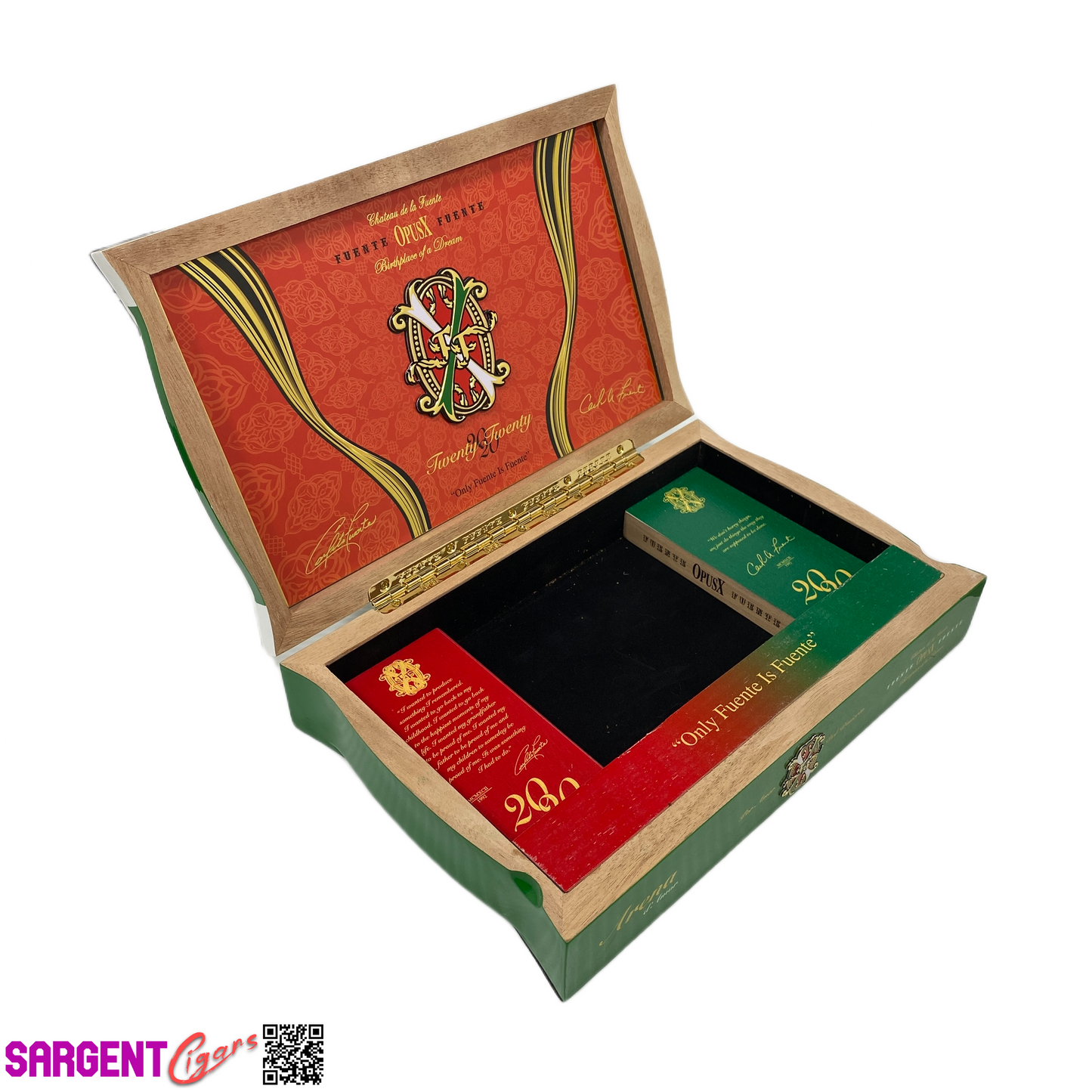 Arturo Fuente Opus X Arena d'Amor 2020 Empty Wooden Cigar Box 12x7.75x2.5