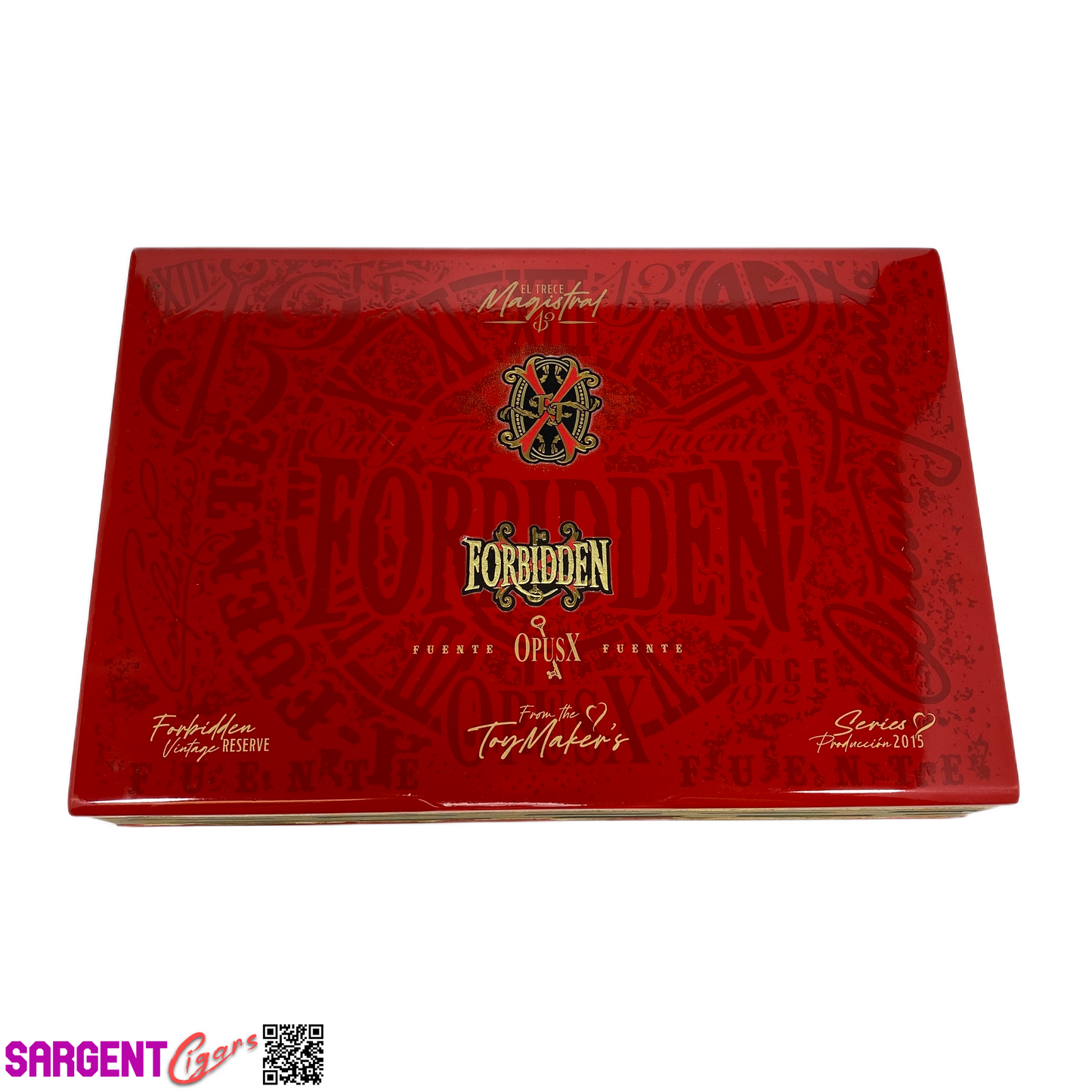 Arturo Fuente Opus X Forbidden X Empty Wooden Cigar Box 15.5x11x2.5
