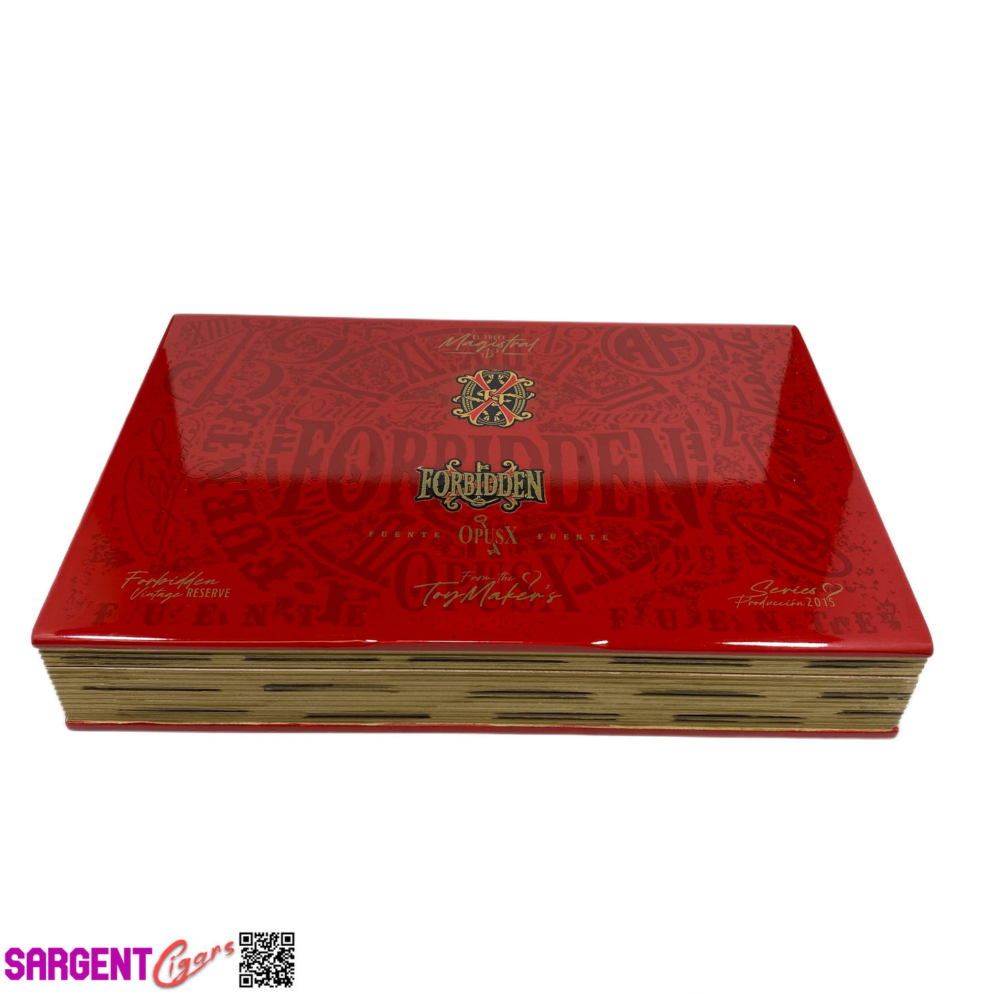 Arturo Fuente Opus X Forbidden X Empty Wooden Cigar Box 15.5x11x2.5