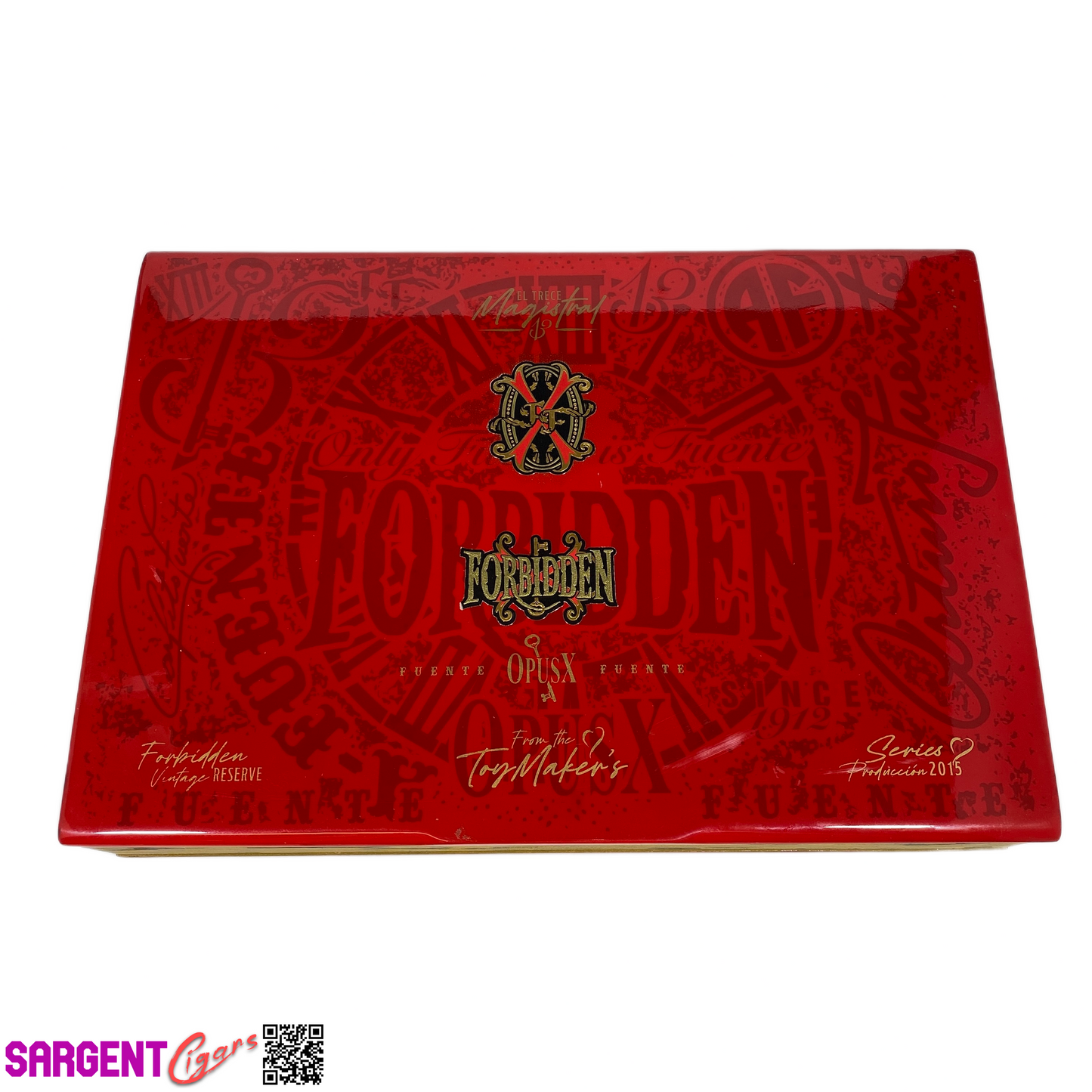 Arturo Fuente Opus X Forbidden X Empty Wooden Cigar Box 15.5x11x2.5 (1)