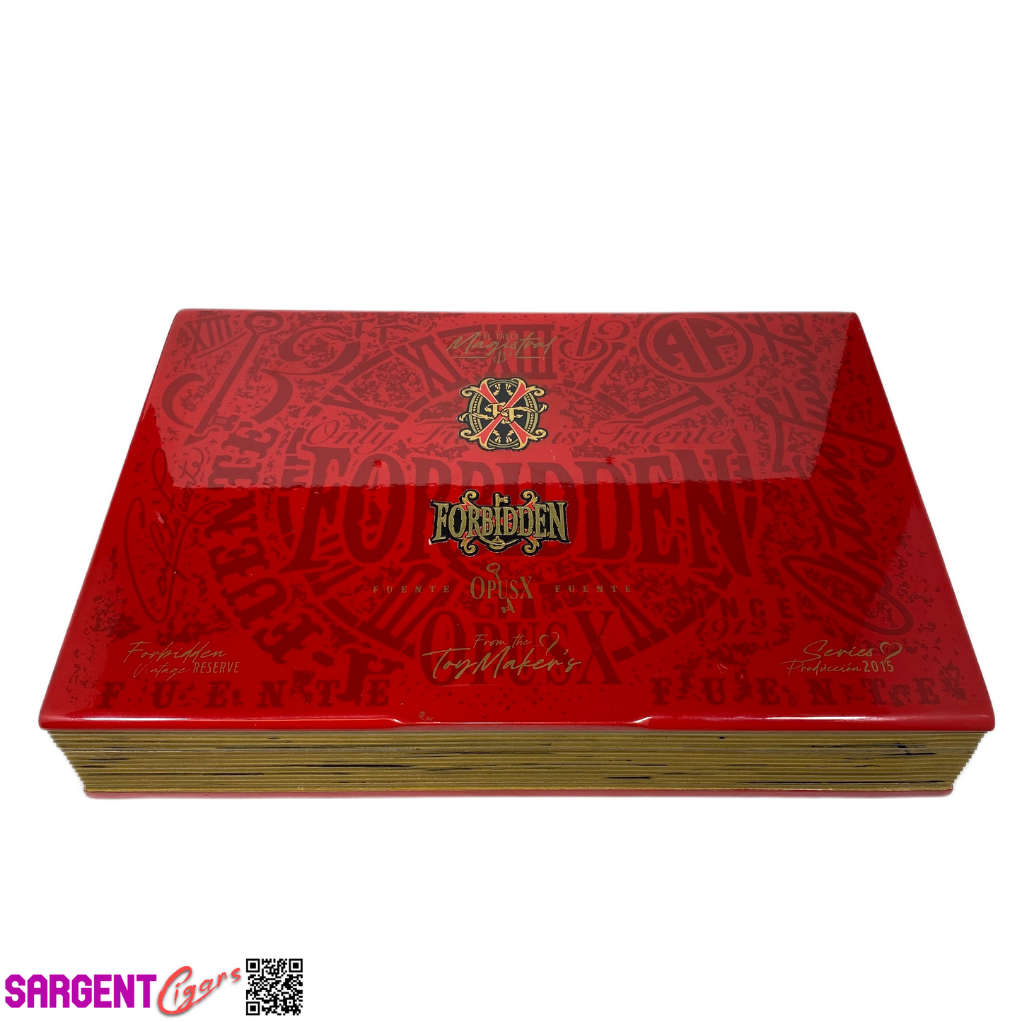 Arturo Fuente Opus X Forbidden X Empty Wooden Cigar Box 15.5x11x2.5 (1)