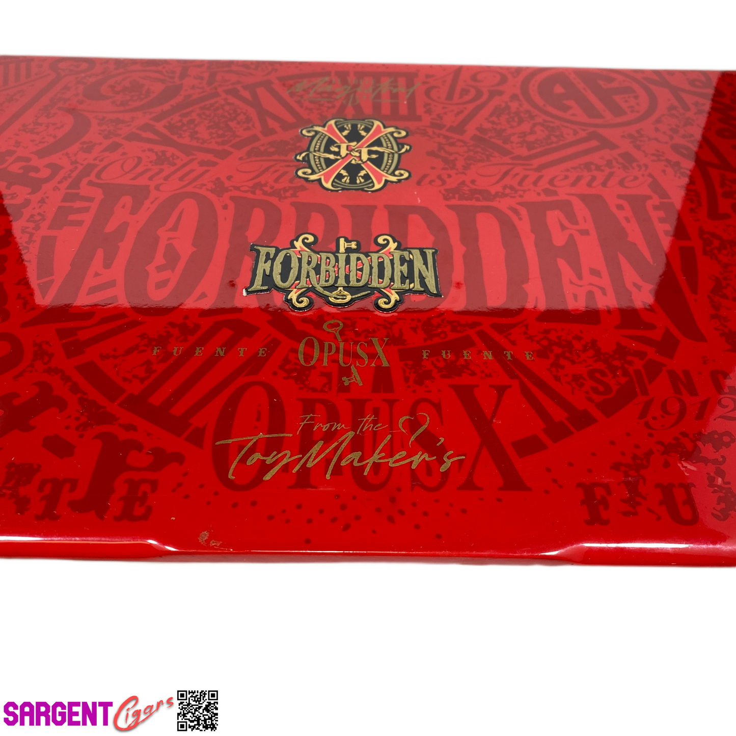Arturo Fuente Opus X Forbidden X Empty Wooden Cigar Box 15.5x11x2.5 (1)