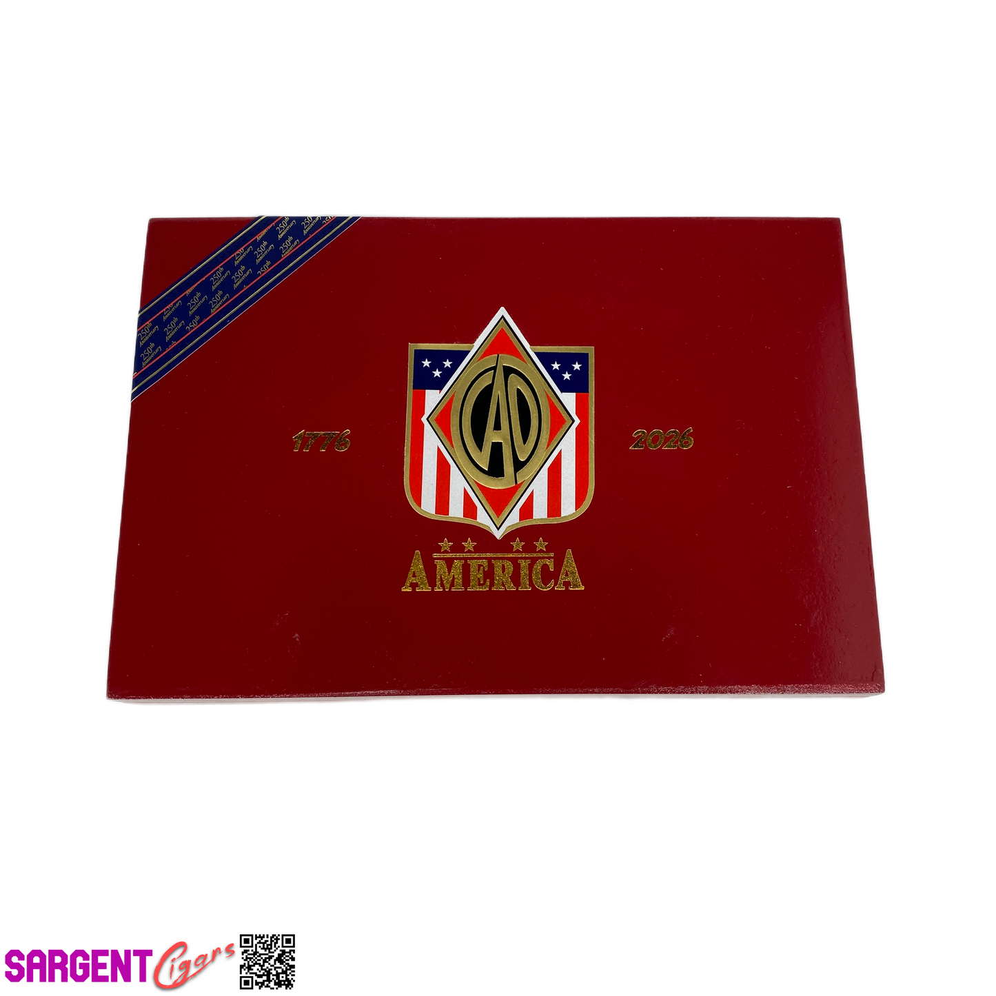 Cao America Empty Wooden Cigar Box 9.25x6.25x1.25