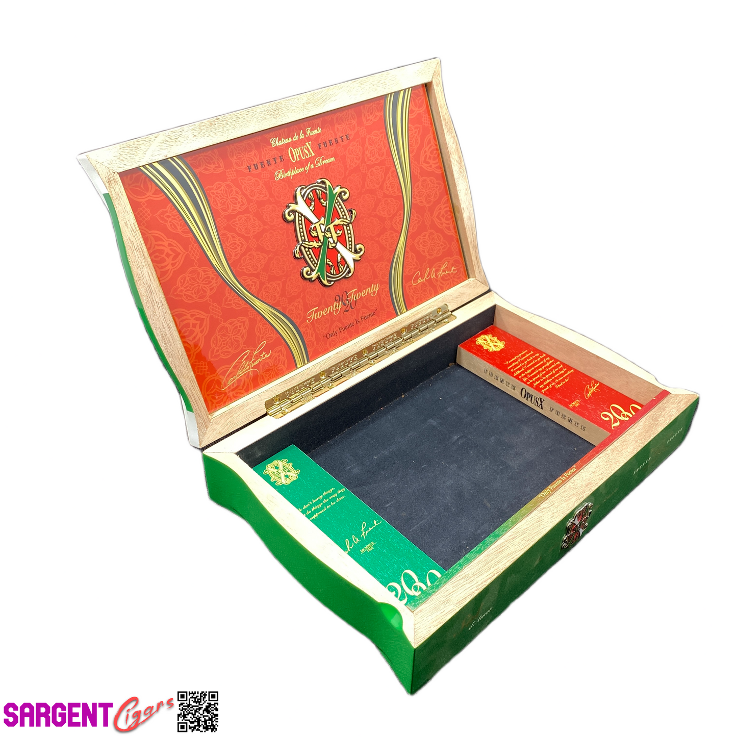 Arturo Fuente Opus X Sol d'Amor 2020 Empty Wooden Cigar Box 12x7.75x2.5