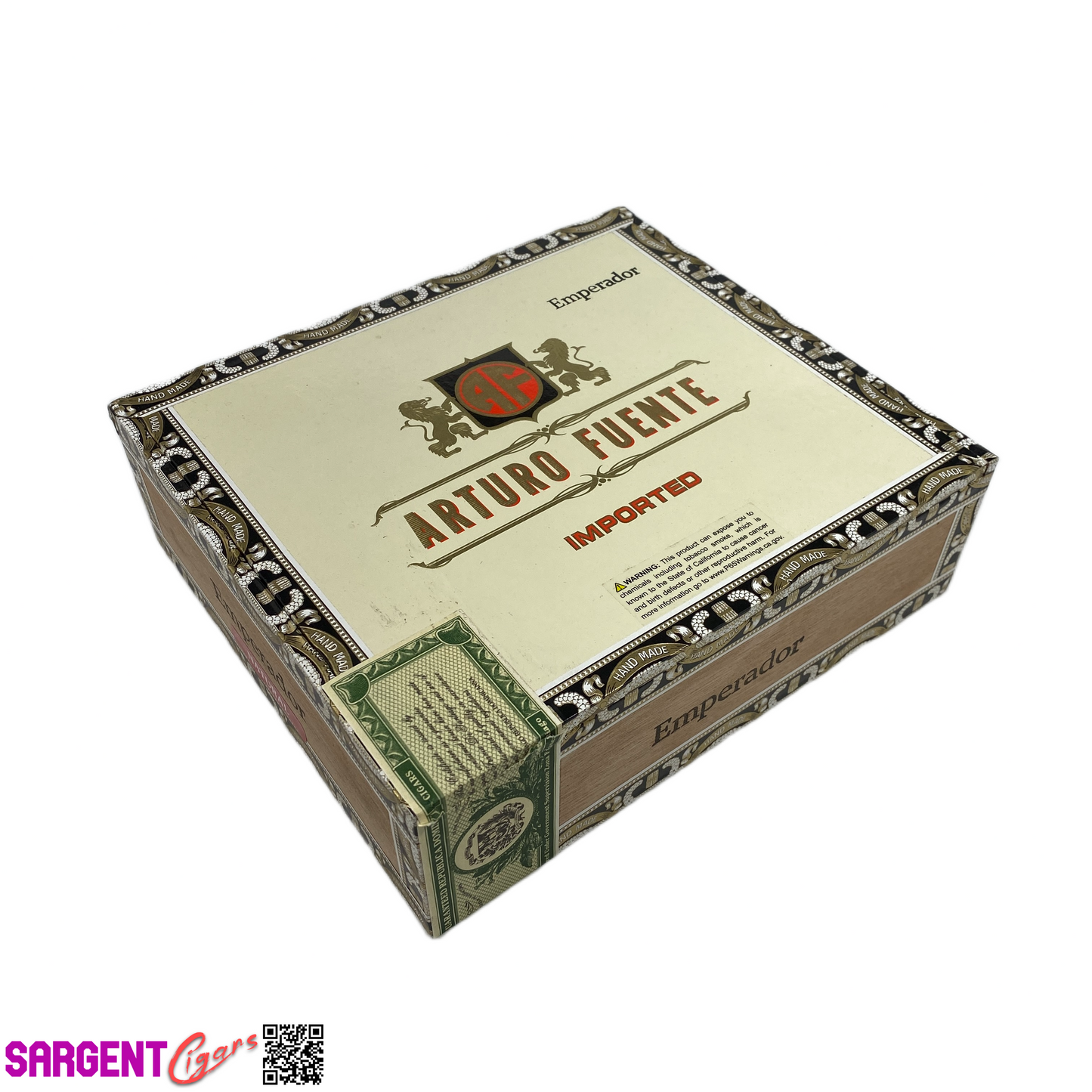 Arturo Fuente Emperador Empty Cigar Box 8.5x7.5x2.5