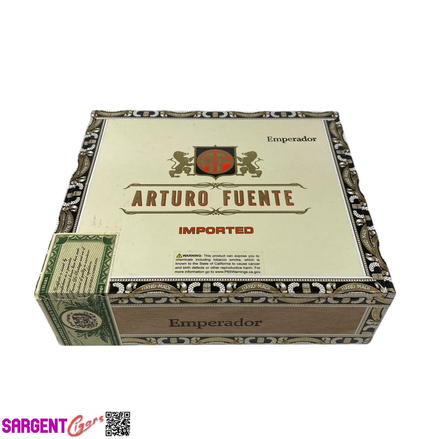 Arturo Fuente Emperador Empty Cigar Box 8.5x7.5x2.5