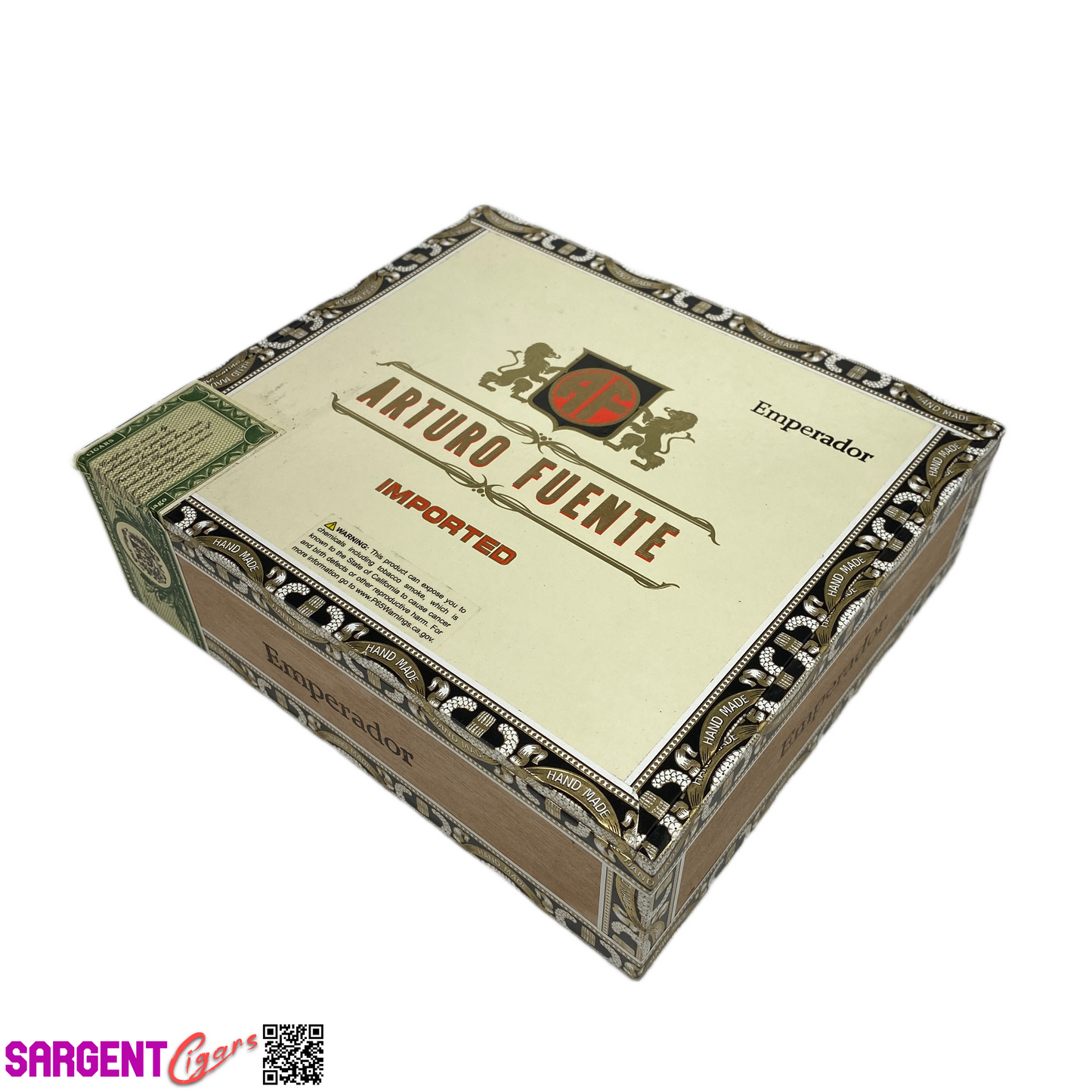 Arturo Fuente Emperador Empty Cigar Box 8.5x7.5x2.5