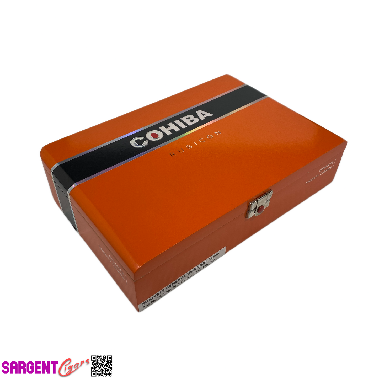 Cohiba Rubicon Gigante Empty Wooden Cigar Box 10.5x7x2.5 (1)