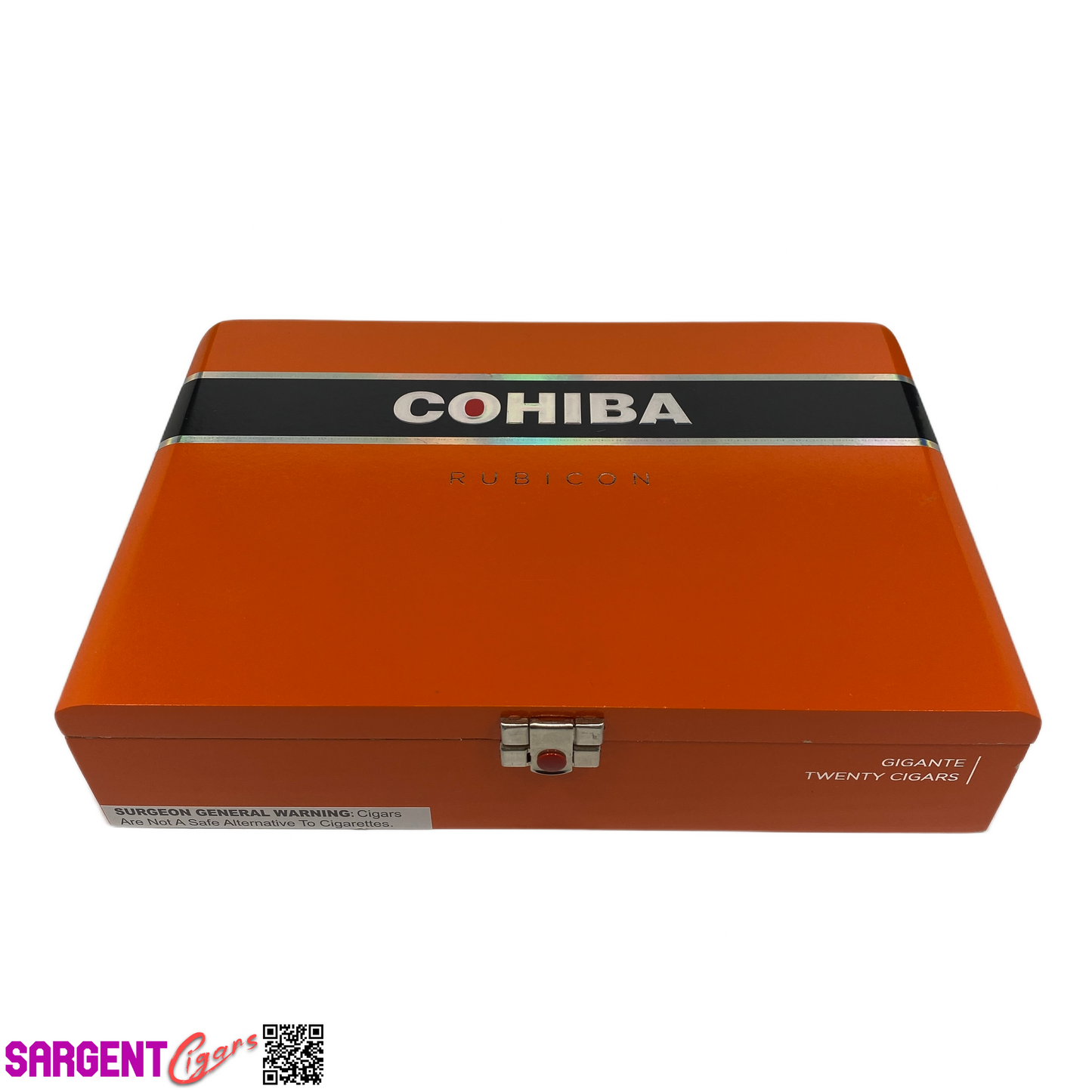 Cohiba Rubicon Gigante Empty Wooden Cigar Box 10.5x7x2.5 (1)
