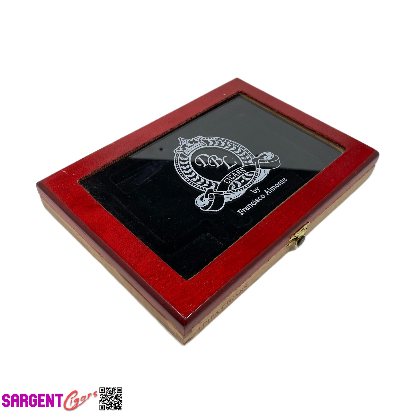 DBL Pipa Empty Wooden Cigar Box 10x7x1.5