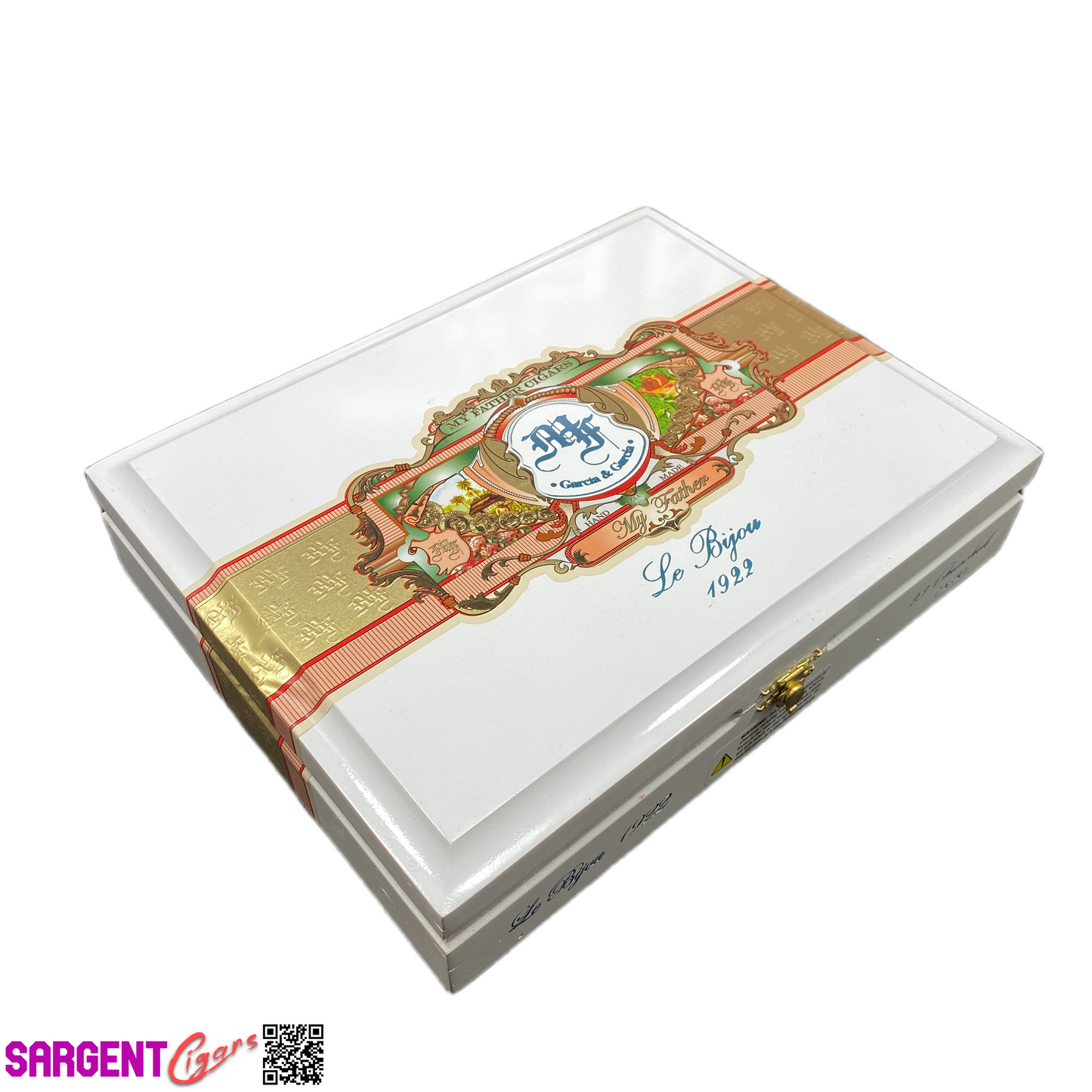 My Father Cigars Le Bijou 1922 Churchill Empty Wooden Cigar Box 10.25x8x2.5