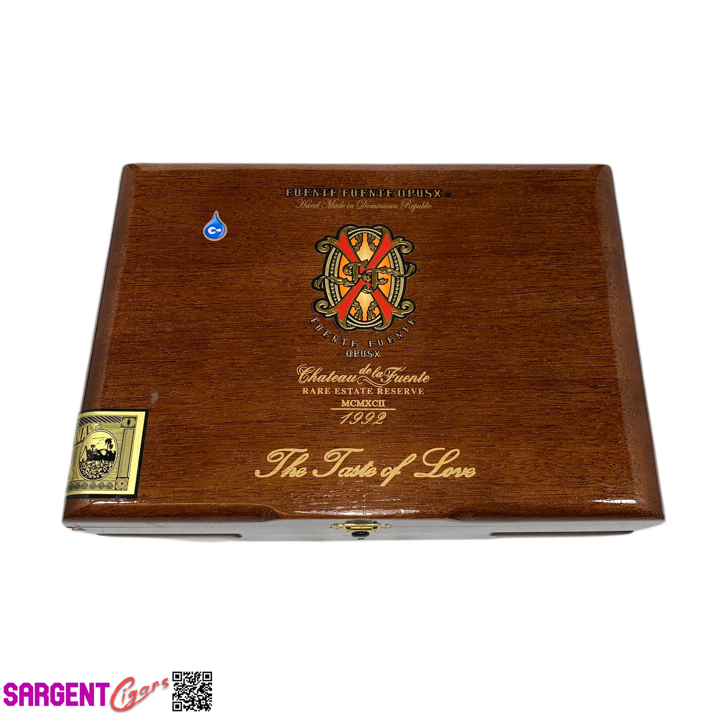 Arturo Fuente Opus X Toast Across America Empty Wooden Cigar Box 10x7x2.5