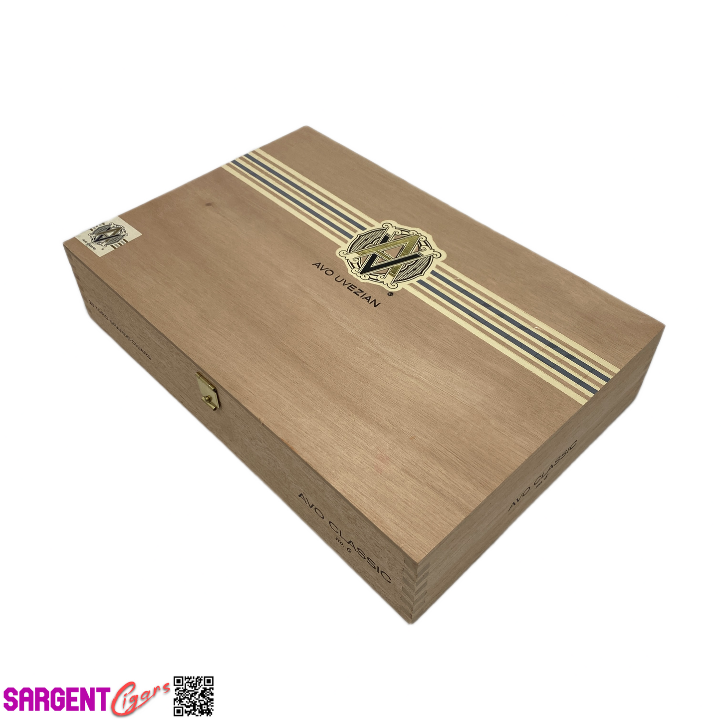 Avo Classic No6 Empty Wooden Cigar Box 10.25x7x2.25