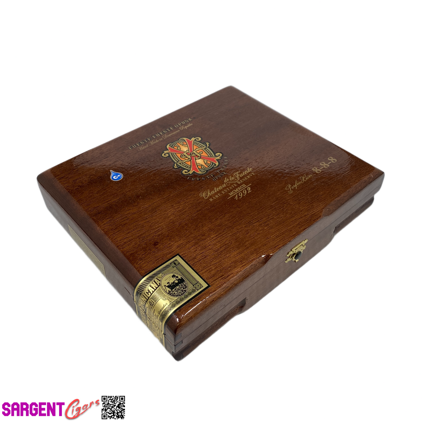 Arturo Fuente Opus X 888 Empty Wooden Cigar Box 9.5x8.25x2