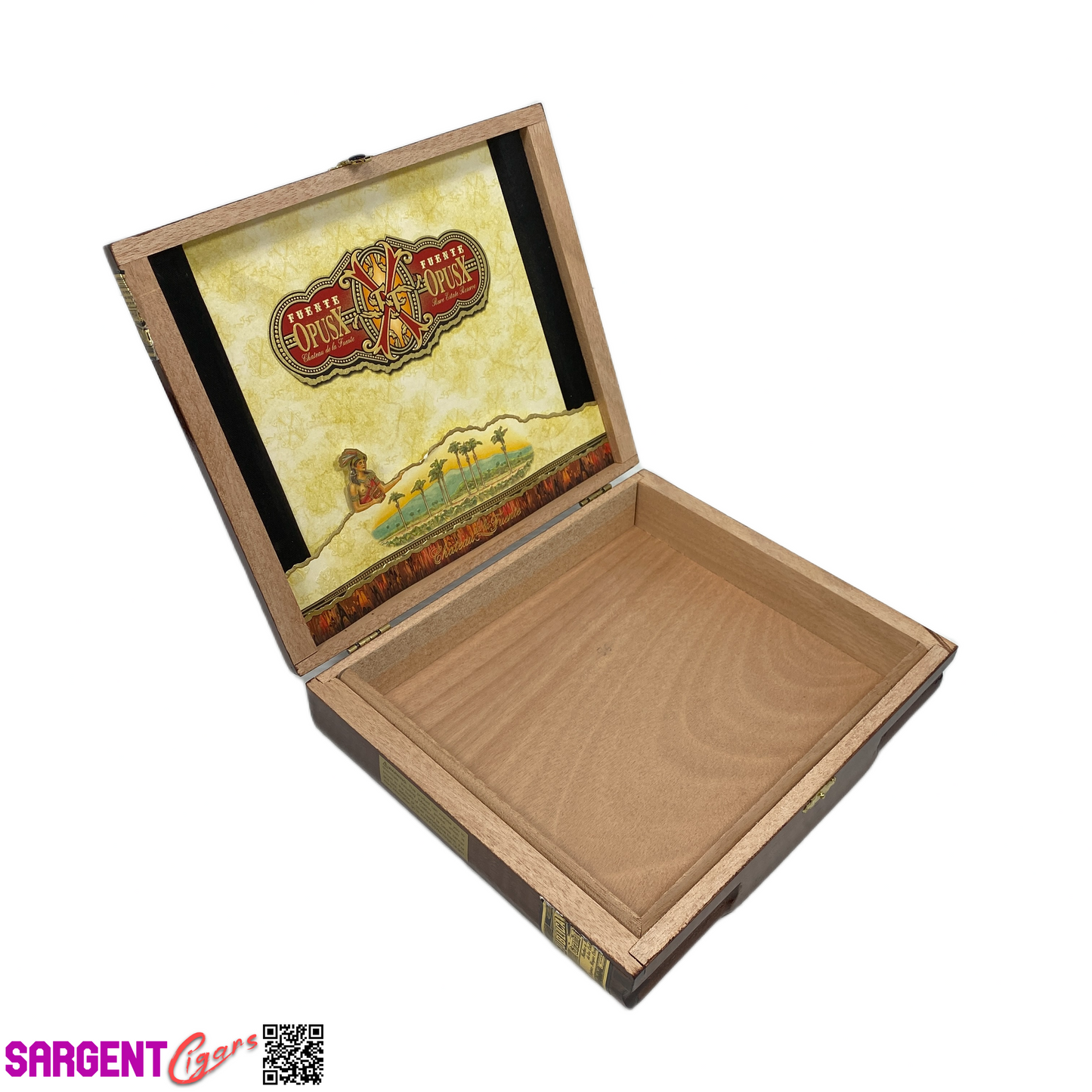 Arturo Fuente Opus X 888 Empty Wooden Cigar Box 9.5x8.25x2