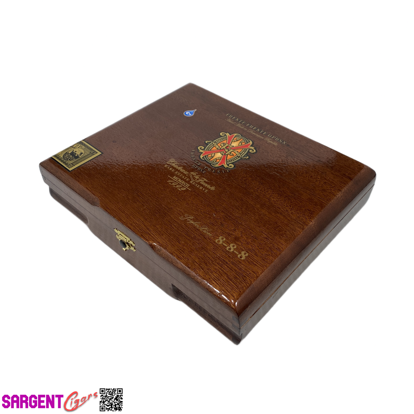 Arturo Fuente Opus X 888 Empty Wooden Cigar Box 9.5x8.25x2