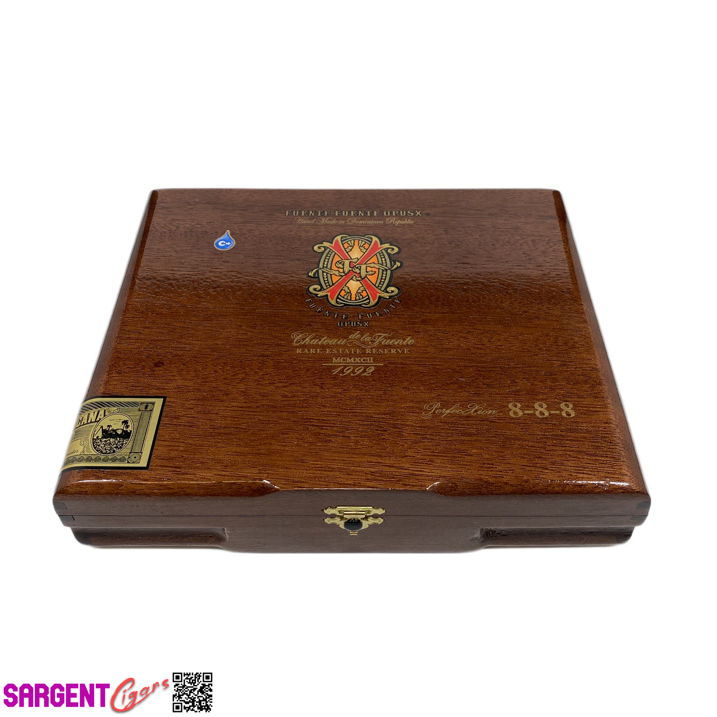 Arturo Fuente Opus X 888 Empty Wooden Cigar Box 9.5x8.25x2