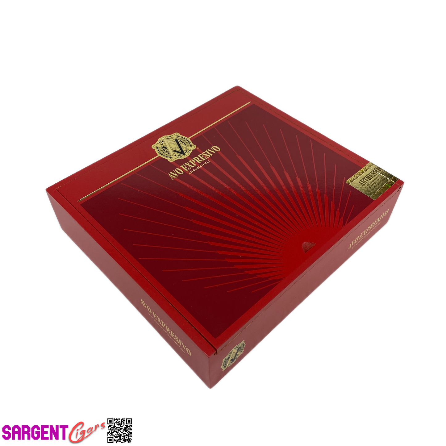 Avo Expresivo Churchill Empty Wooden Cigar Box 9x8x2