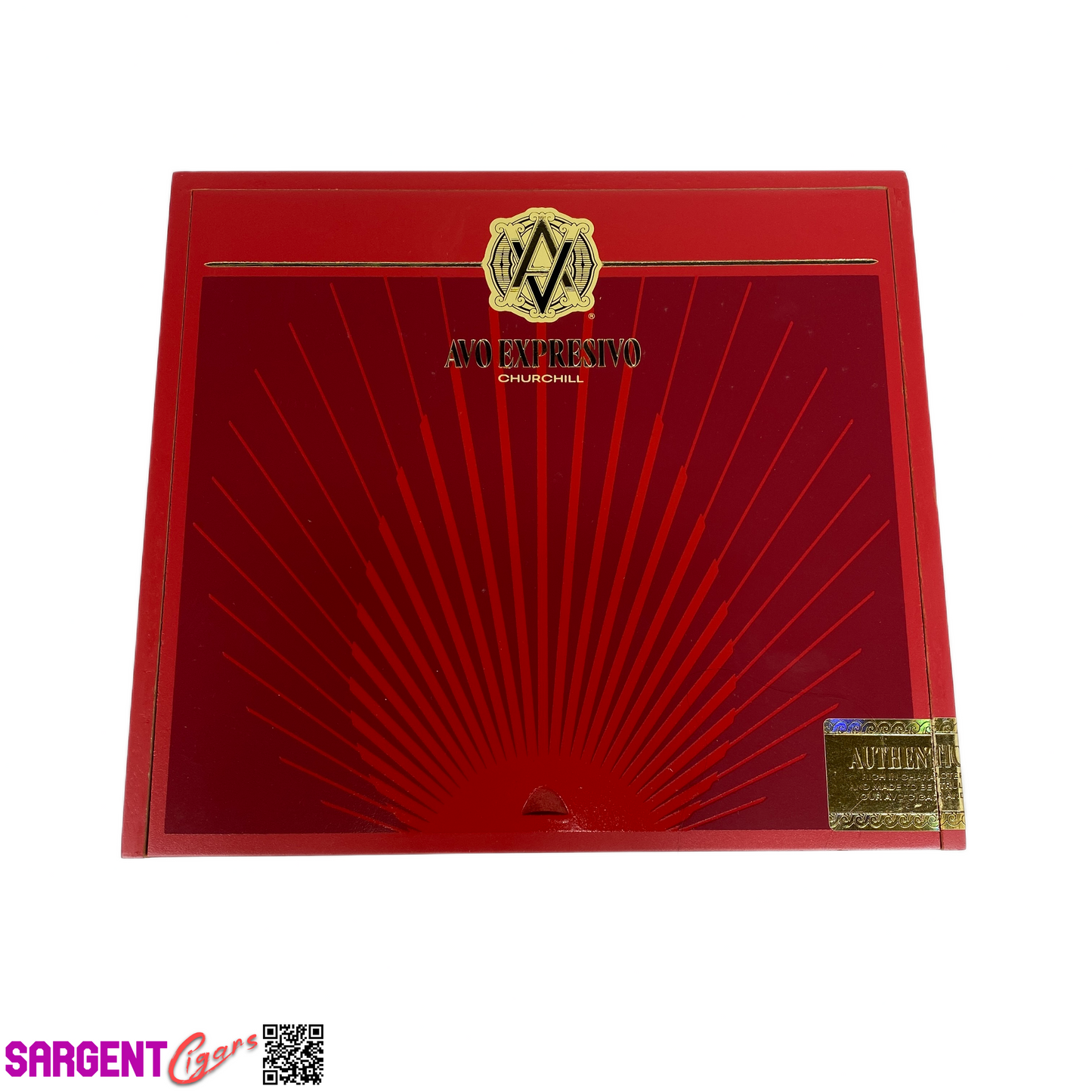 Avo Expresivo Churchill Empty Wooden Cigar Box 9x8x2
