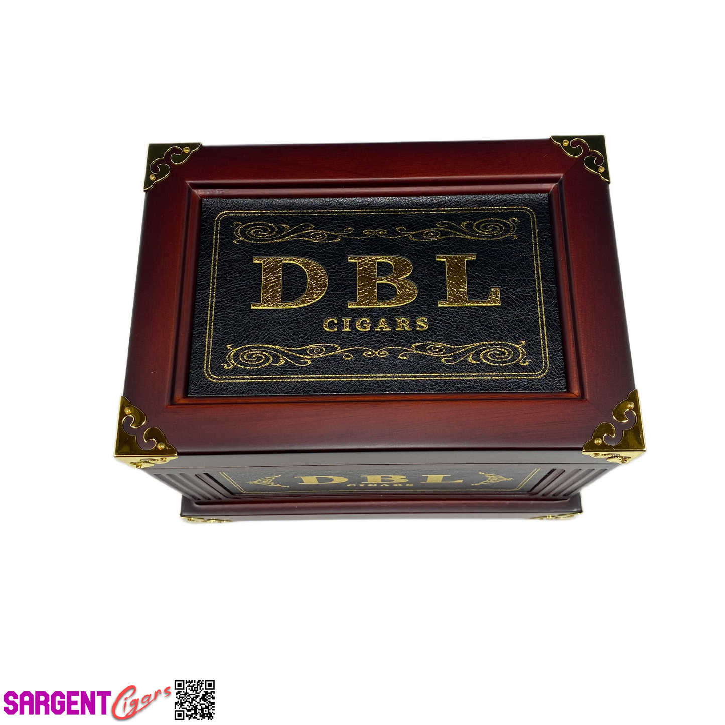 DBL Chengo Claro Empty Wooden Cigar Box 7.75x5x5.5