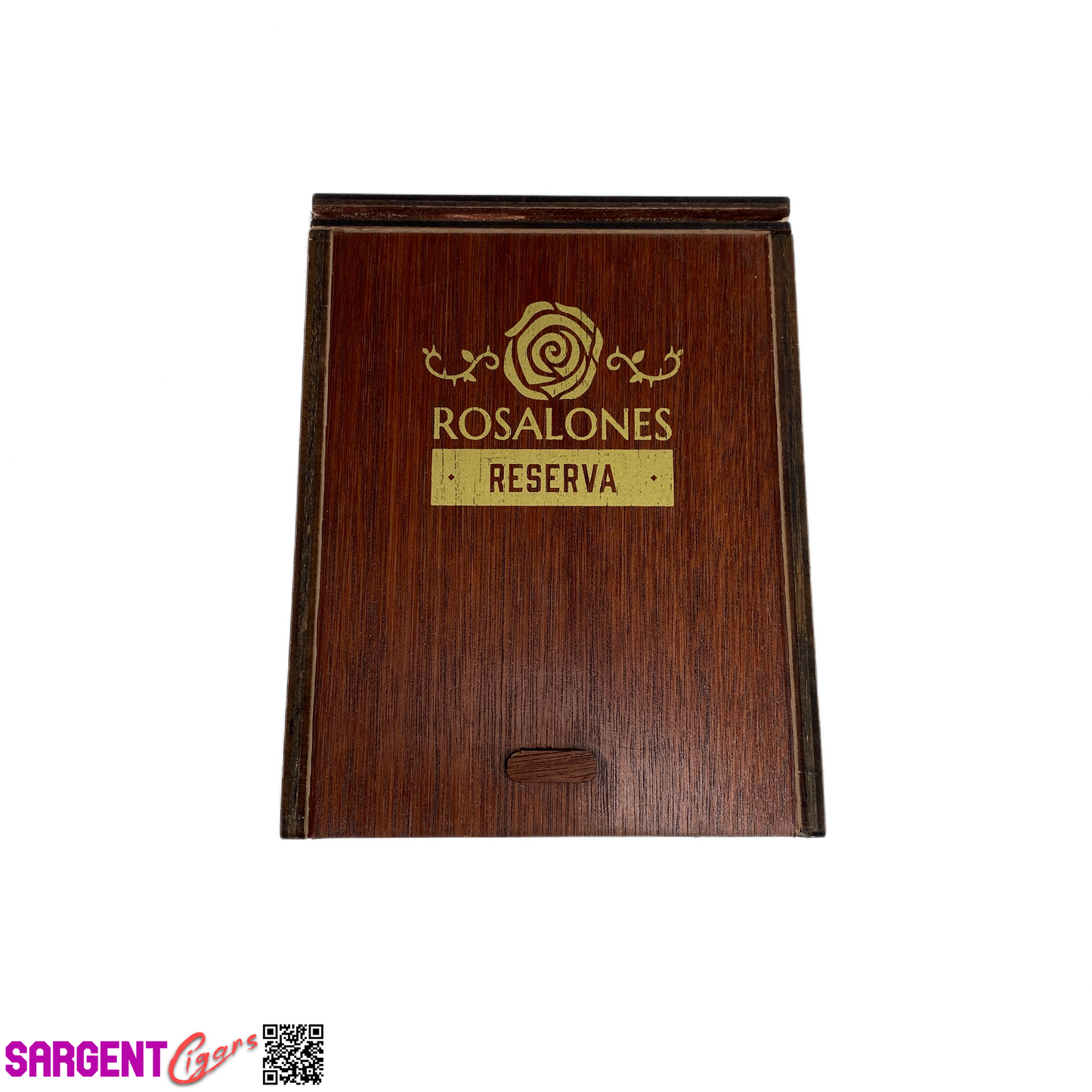 Rosalones Reserva RR550 Empty Wooden Cigar Box 4.5x5.75x3.5