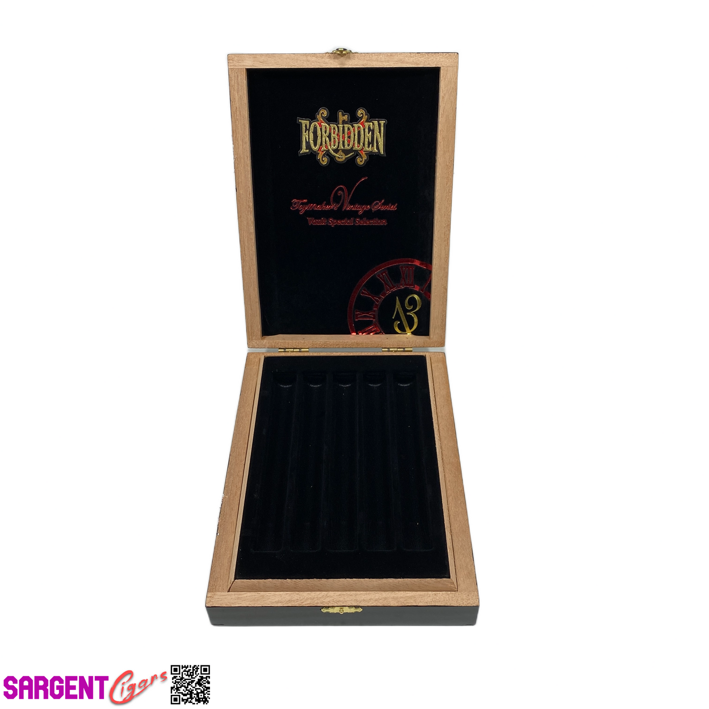 Arturo Fuente Opus X Forbidden Perfection X Empty Wooden Cigar Box 6.5x9x2