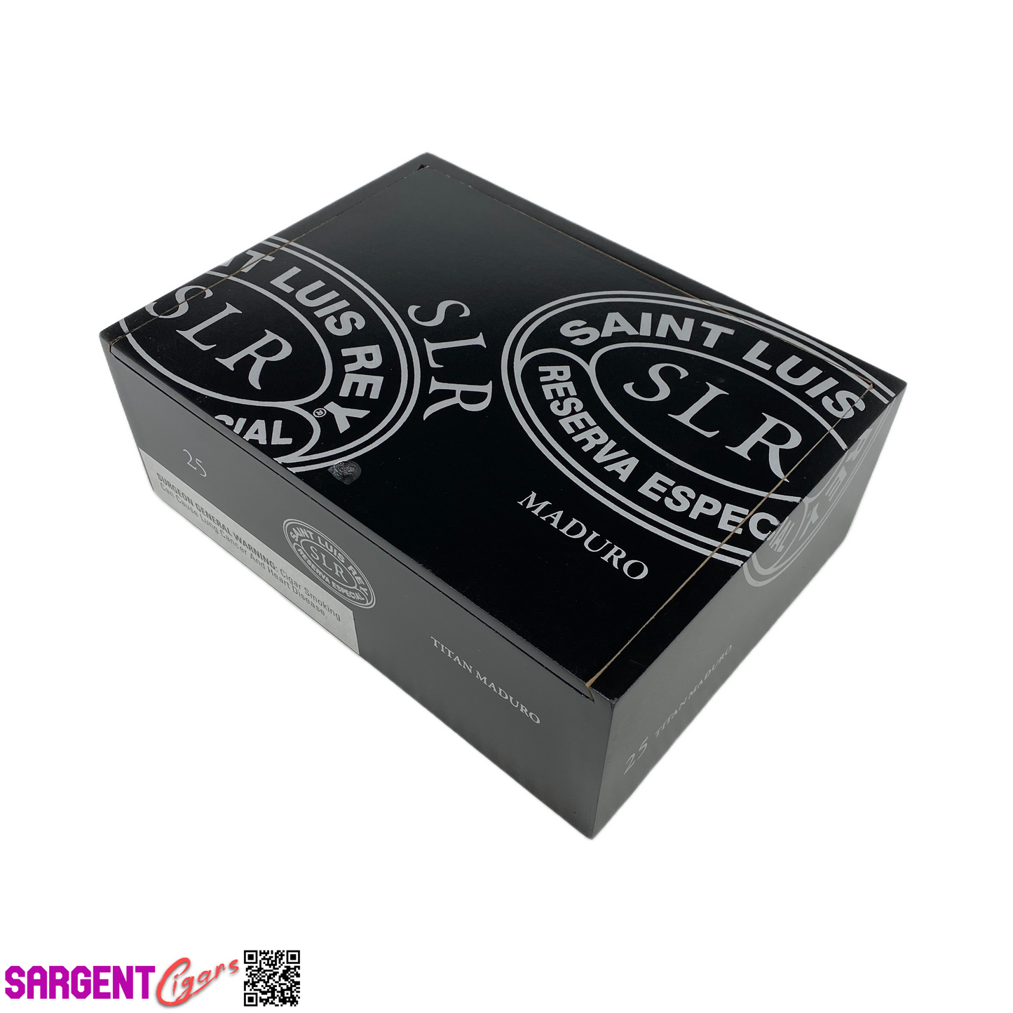 Saint Luis Rey Maduro Titan Empty Wooden Cigar Box 9.25x6.75x3.5