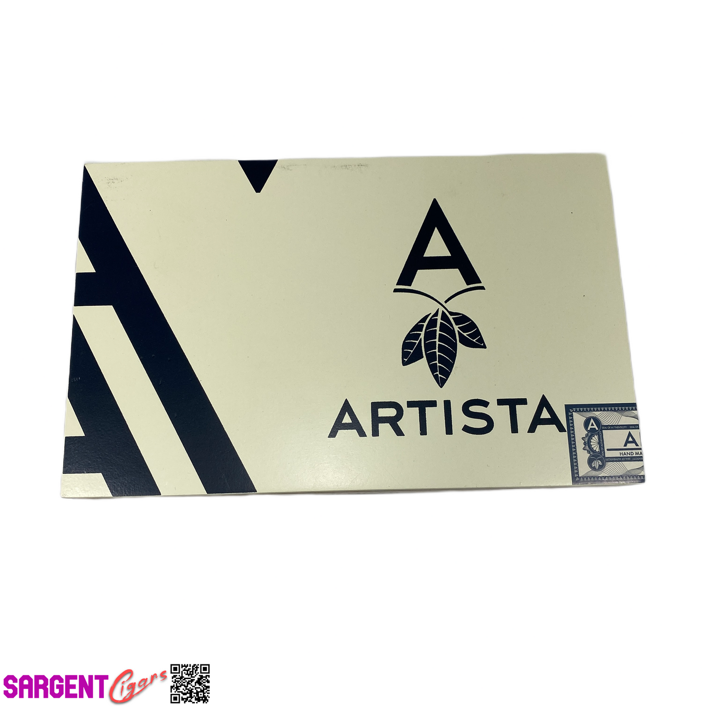 Artista Midnight Robusto Empty Wooden Cigar Box 9.5x6x2