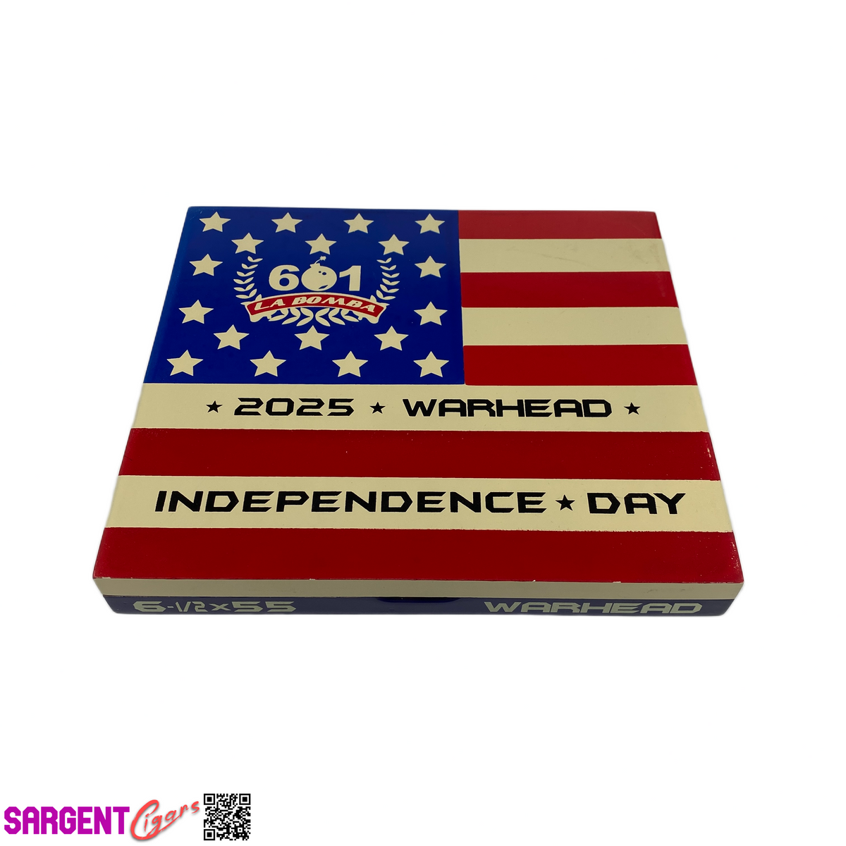 Espinosa Warhead 2025 Empty Wooden Cigar Box 8.5x7.5x1