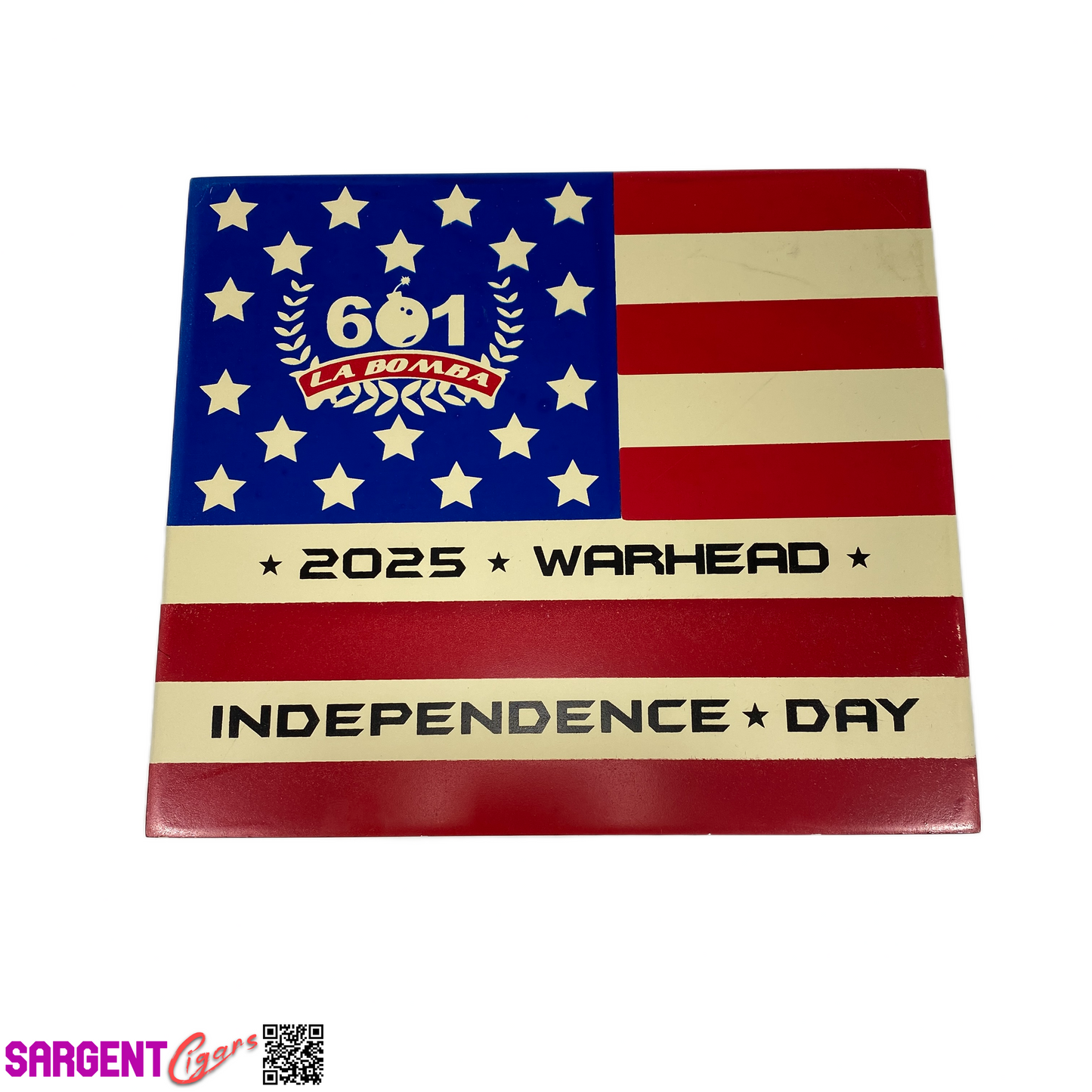 Espinosa Warhead 2025 Empty Wooden Cigar Box 8.5x7.5x1