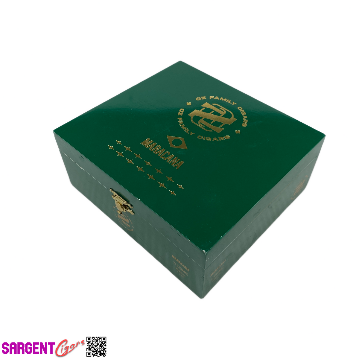 Ozgener Maracana Robusto Empty Wooden Cigar Box 6.5x6x2.75