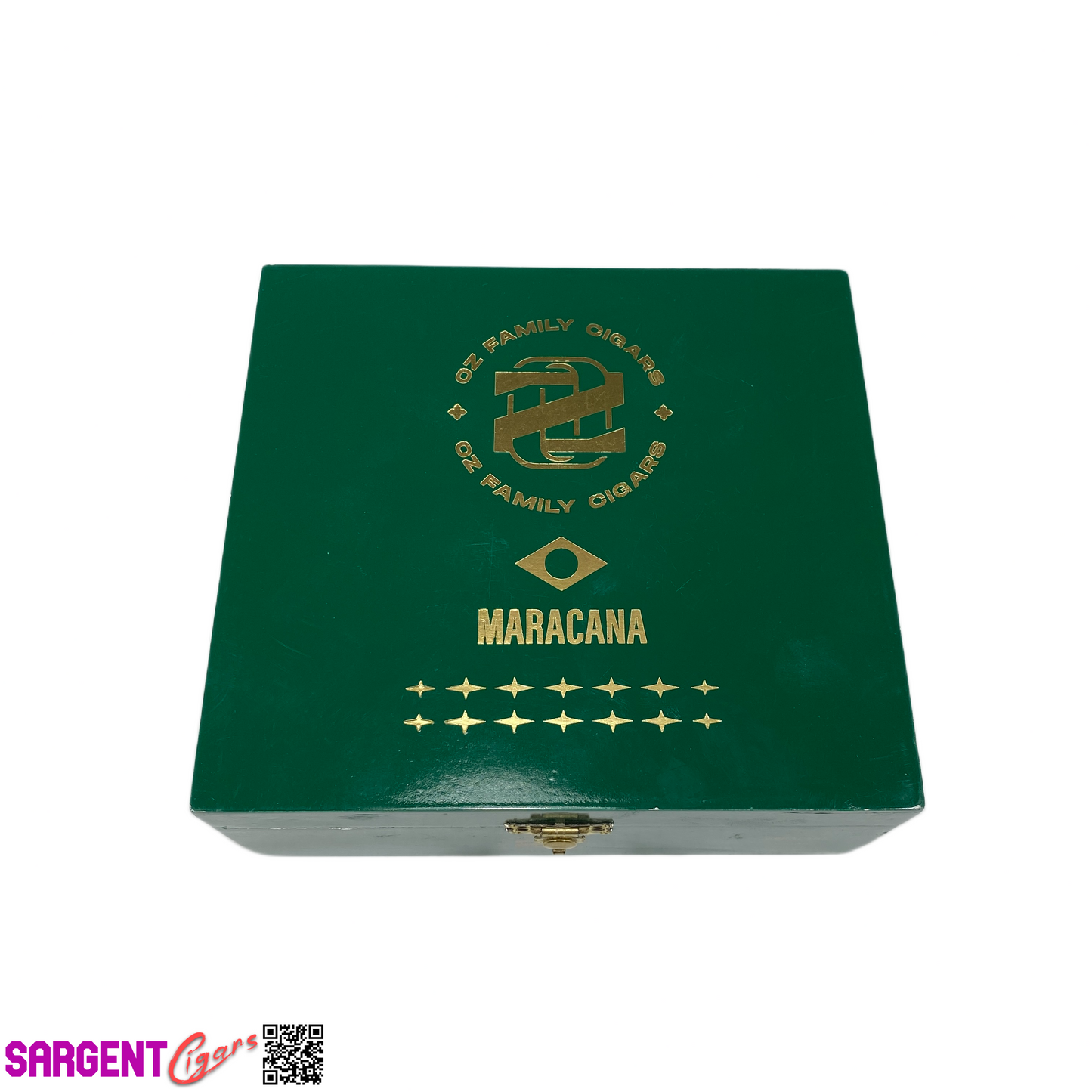 Ozgener Maracana Robusto Empty Wooden Cigar Box 6.5x6x2.75