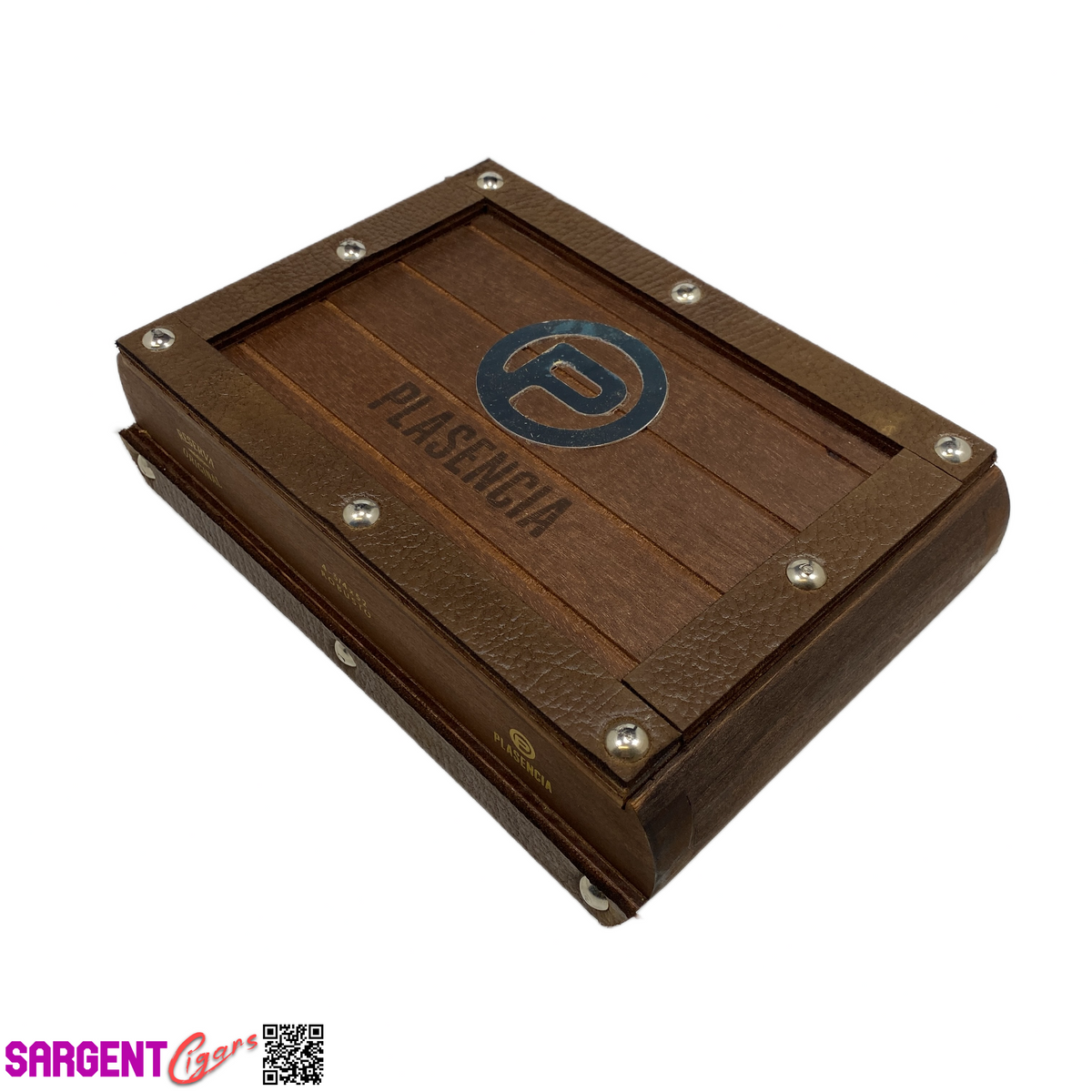 Plasencia Reserva Robusto Empty Wooden Cigar Box 9.25x6x2.5 (1)
