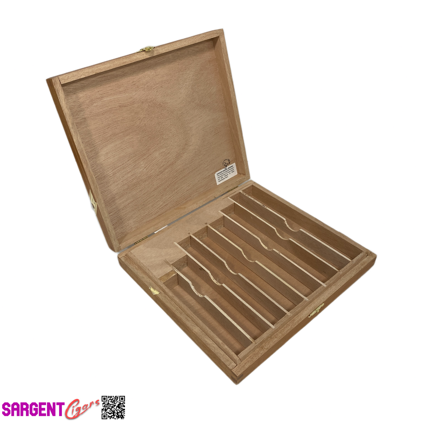 Oliva Sampler Empty Wooden Cigar Box 9.25x8.25x1.5