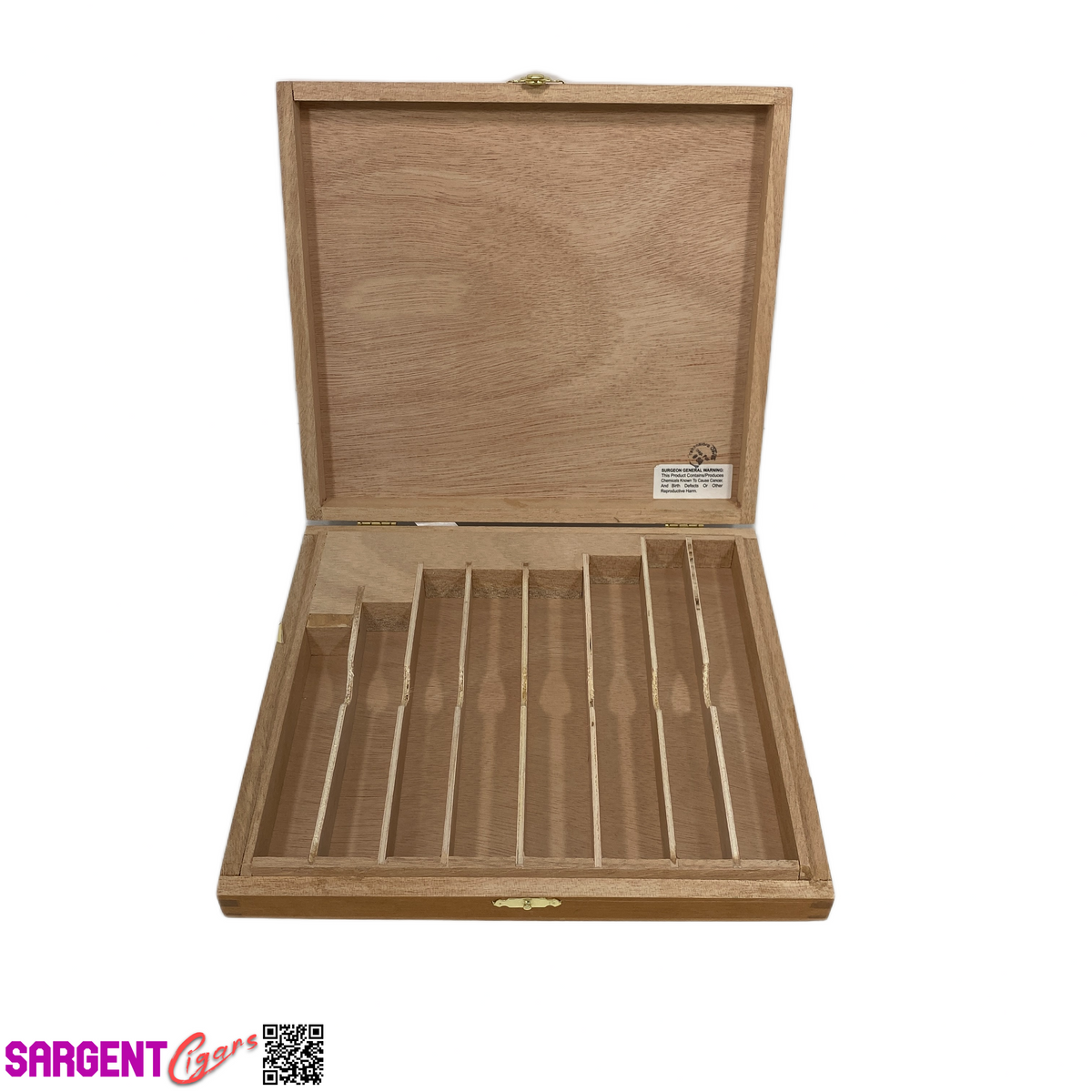 Oliva Sampler Empty Wooden Cigar Box 9.25x8.25x1.5