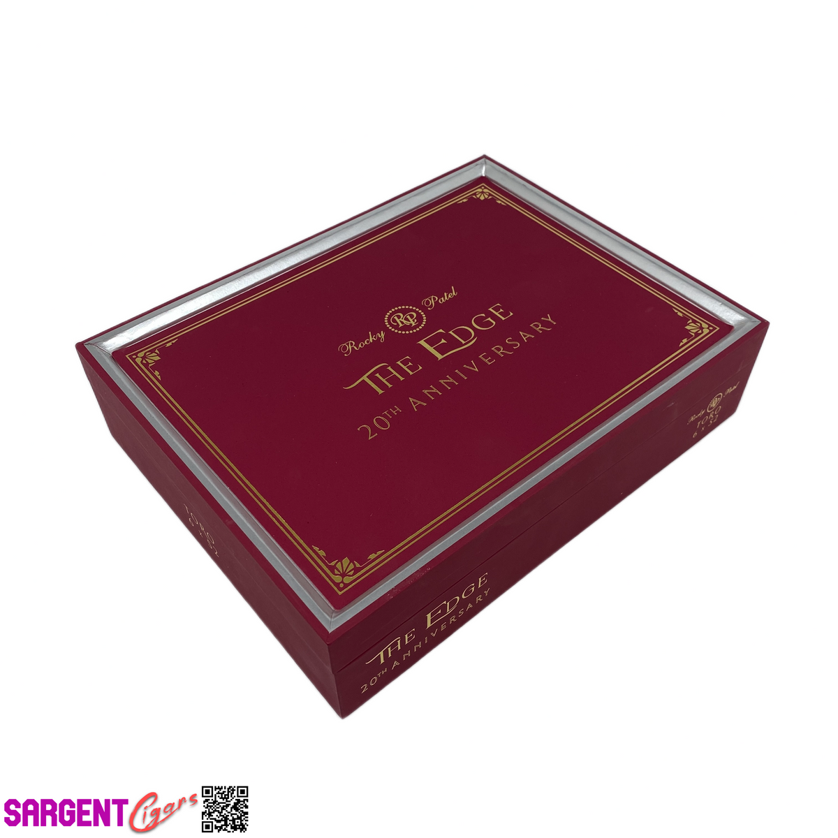 Rocky Patel Edge 20th Toro Empty Wooden Cigar Box 9.25x7.25x2.25