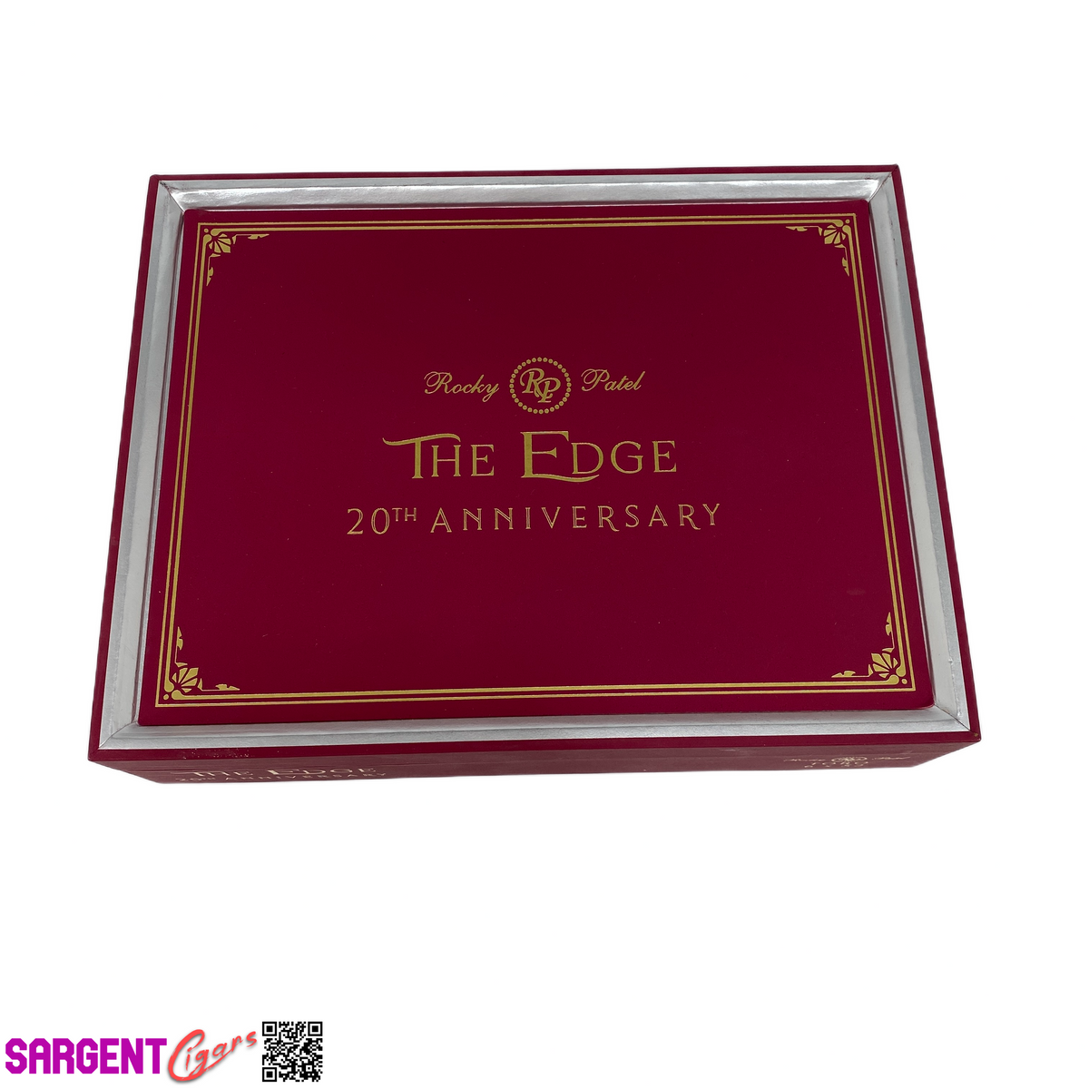 Rocky Patel Edge 20th Toro Empty Wooden Cigar Box 9.25x7.25x2.25