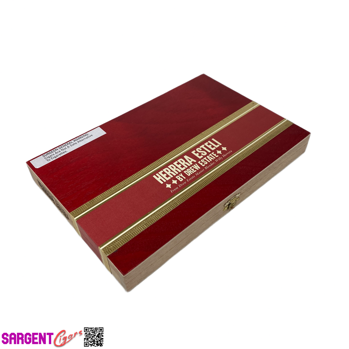 Herrera Esteli TAA Toro Empty Wooden Cigar Box 11x7.25x1.25