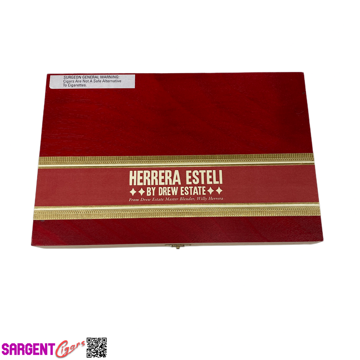 Herrera Esteli TAA Toro Empty Wooden Cigar Box 11x7.25x1.25