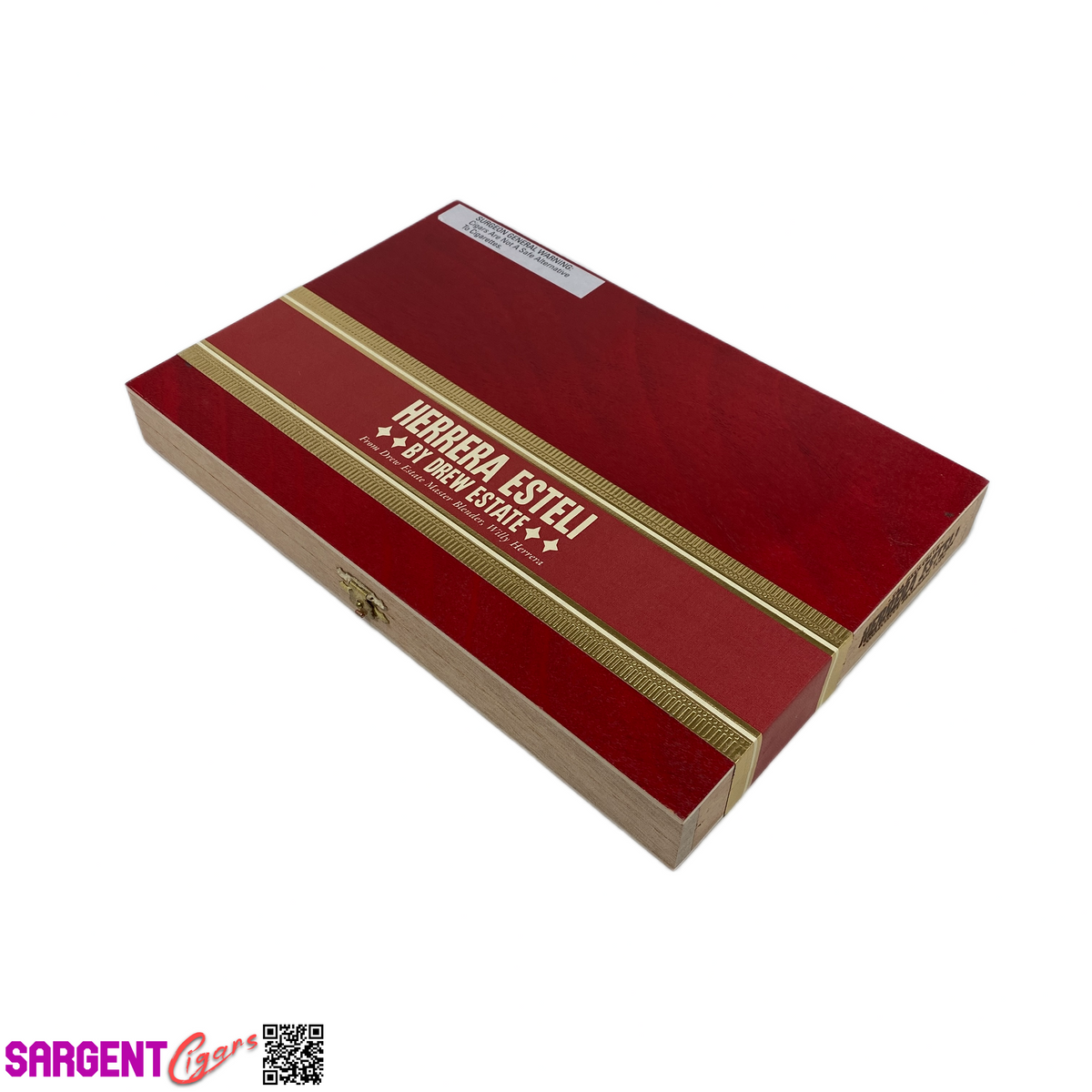 Herrera Esteli TAA Toro Empty Wooden Cigar Box 11x7.25x1.25