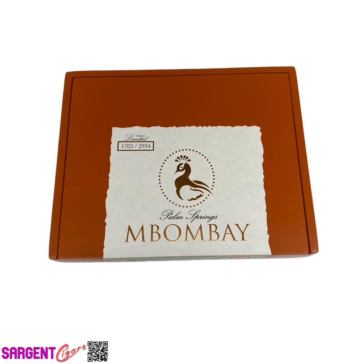 Mbombay Palm Springs Empty Wooden Cigar Box 9x7.25x1.25