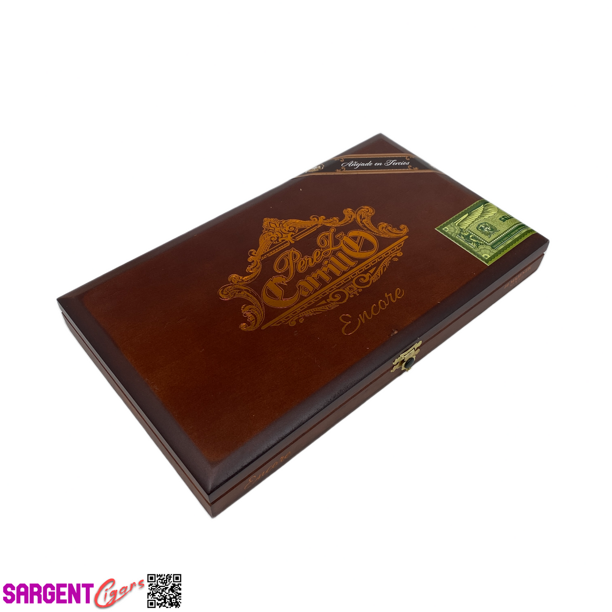 Ep Carrillo Encore Majestic Empty Wooden Cigar Box 11.5x7x1.5