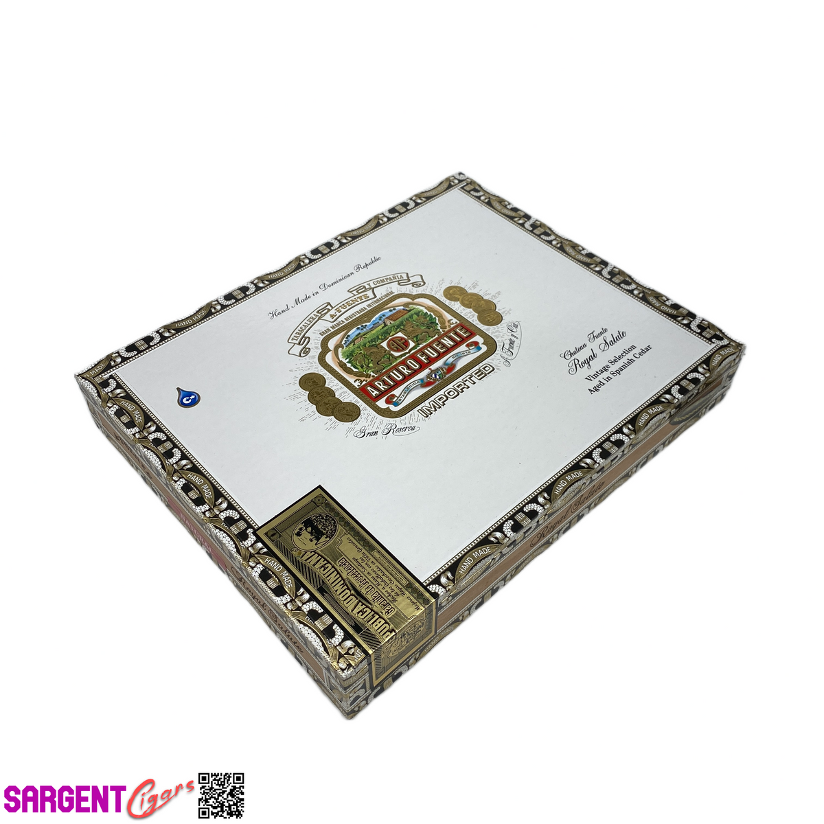 Arturo Fuente Royal Salute Empty Cigar Box 11x8.75x1.75