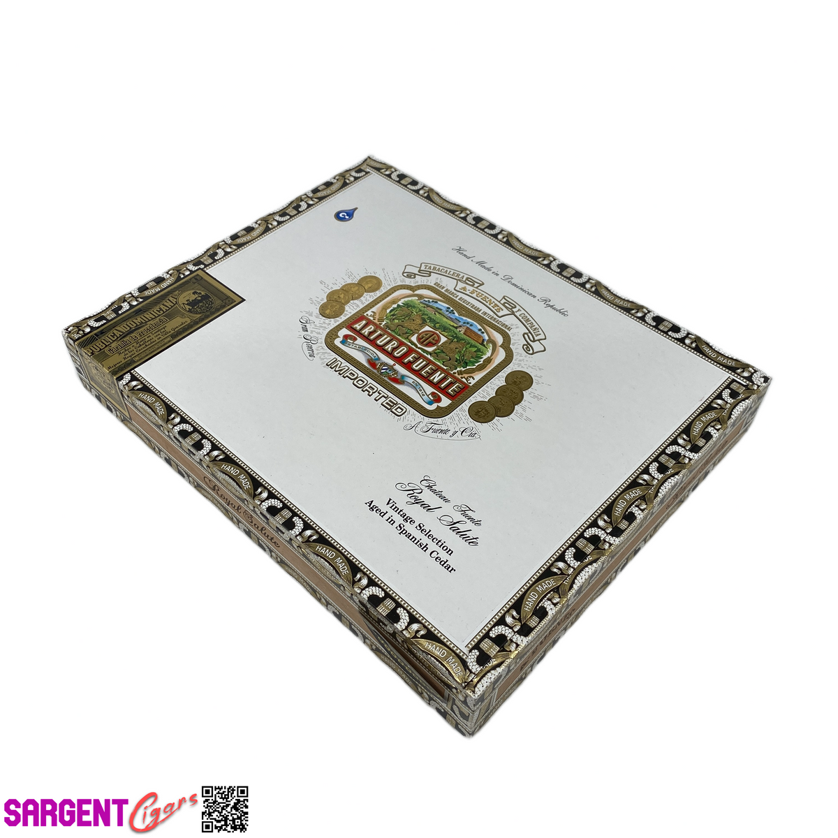 Arturo Fuente Royal Salute Empty Cigar Box 11x8.75x1.75
