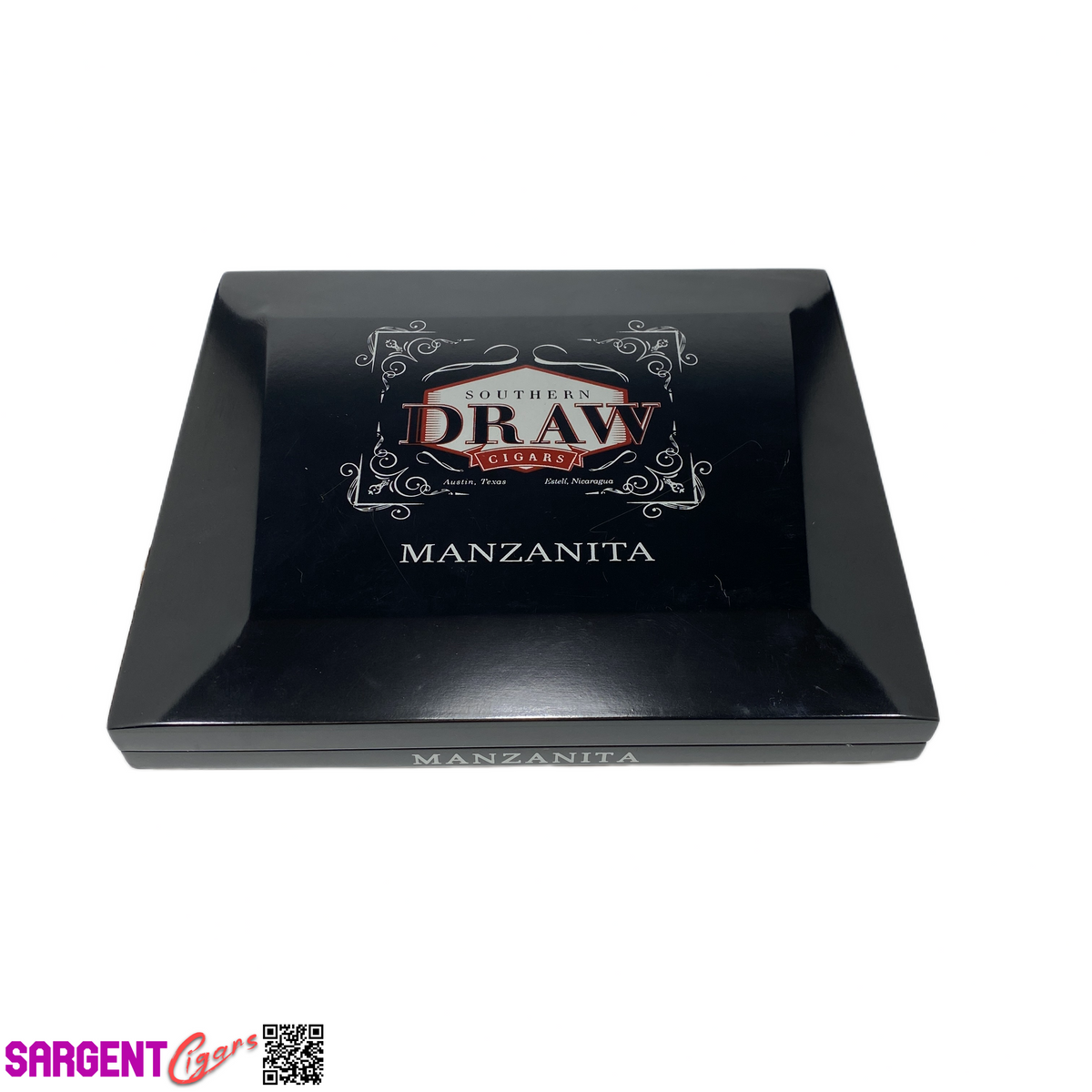 Southern Draw Manzanita Toro Empty Wooden Cigar Box 9.25x8x1.5