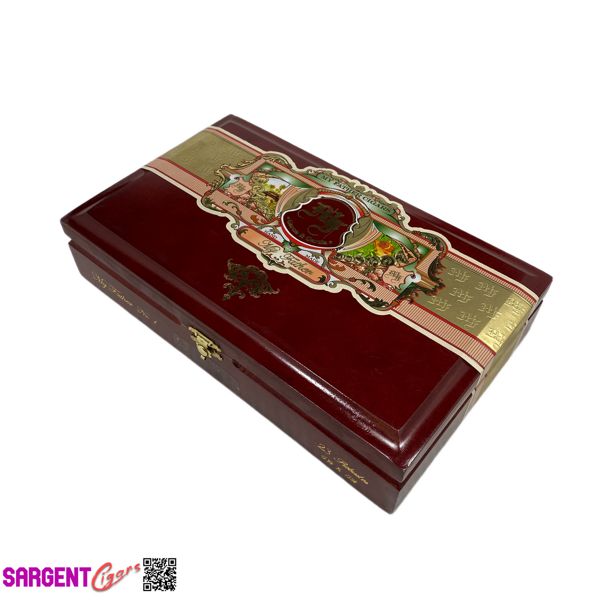My Father Cigars No1 Empty Wooden Cigar Box 10.5x6.25x2.5