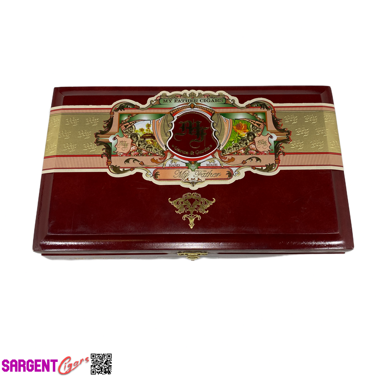 My Father Cigars No1 Empty Wooden Cigar Box 10.5x6.25x2.5