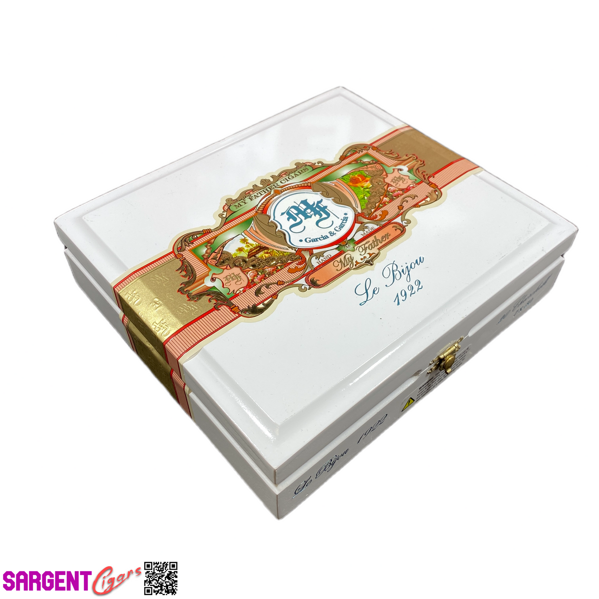 My Father Cigars Le Bijou 1922 Churchill Empty Wooden Cigar Box 9x8x2.25 (1)